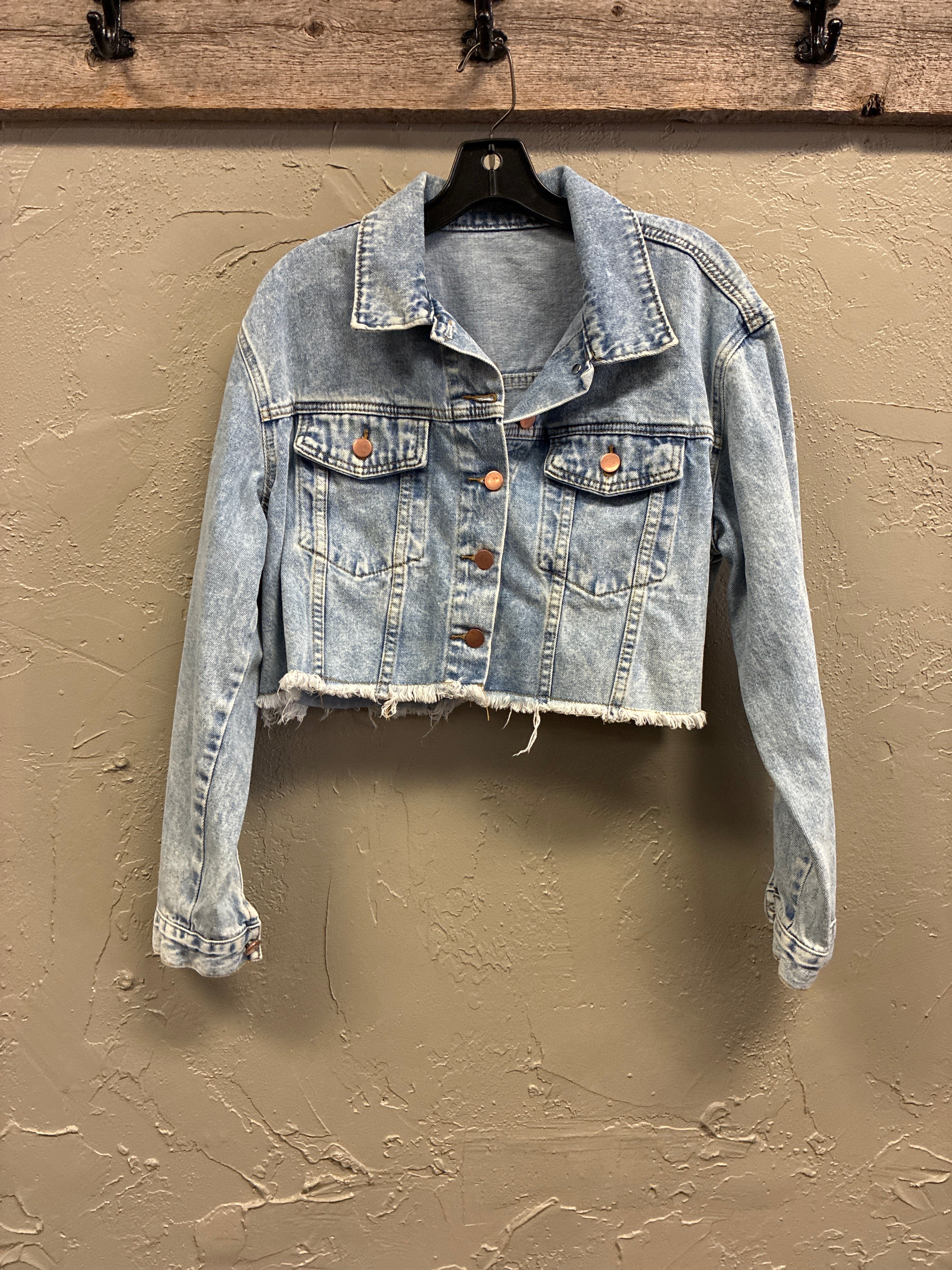 Cropped Denim Jacket