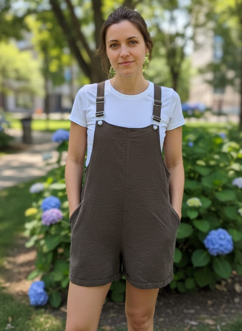 Cotton Blend Shortalls