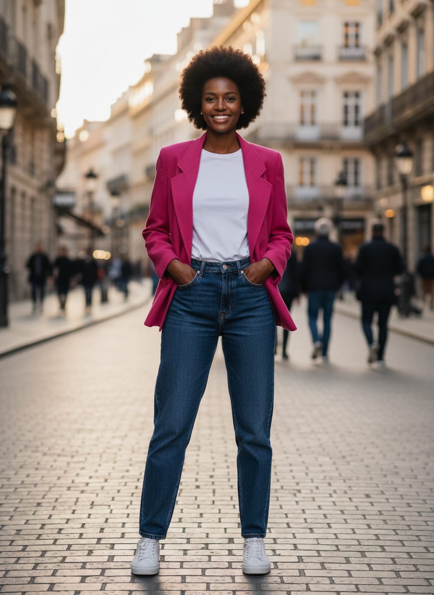 Vtg Plum Tree Tailored Blazer