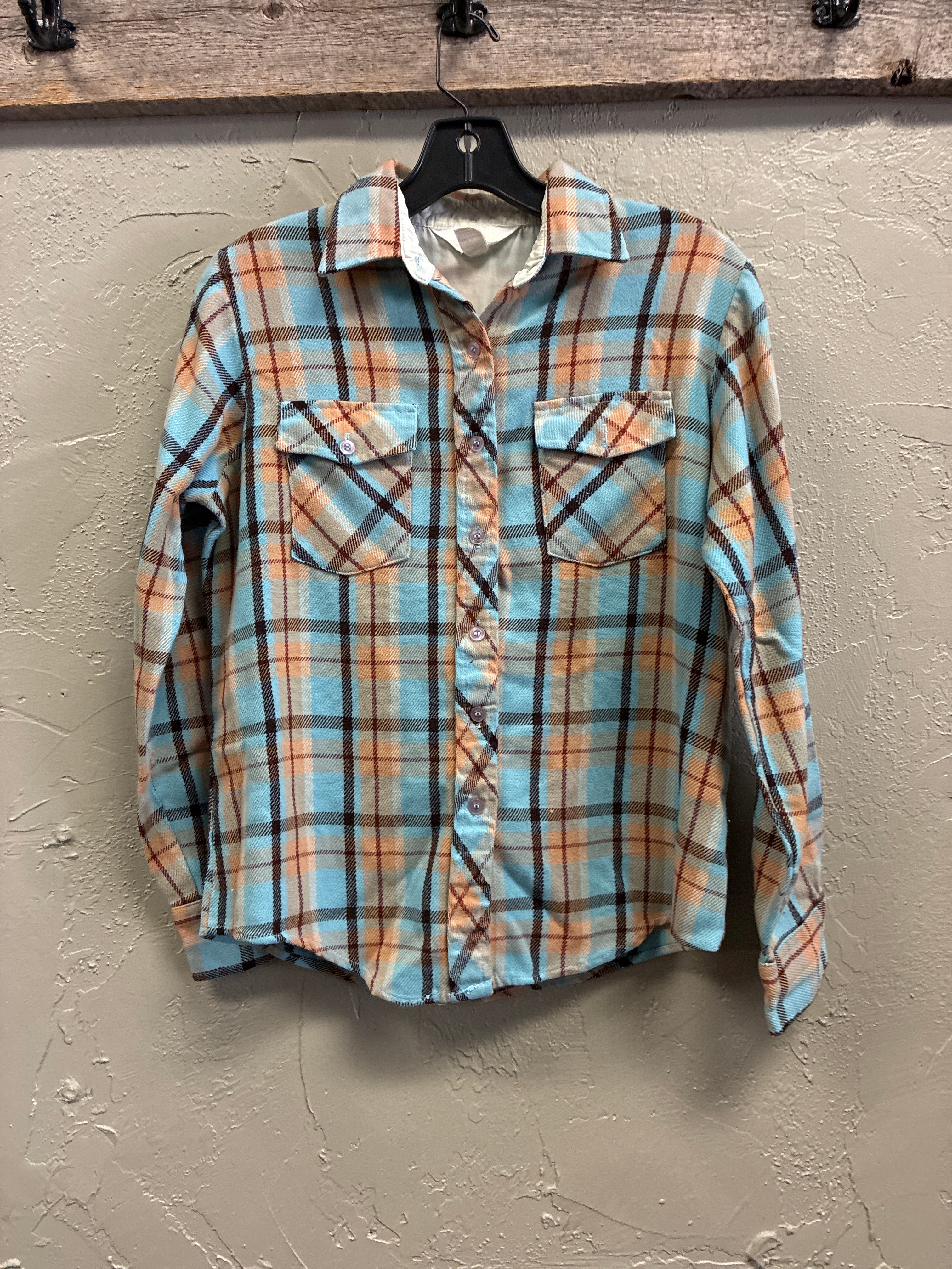 Vtg Country Craft Western Button Up