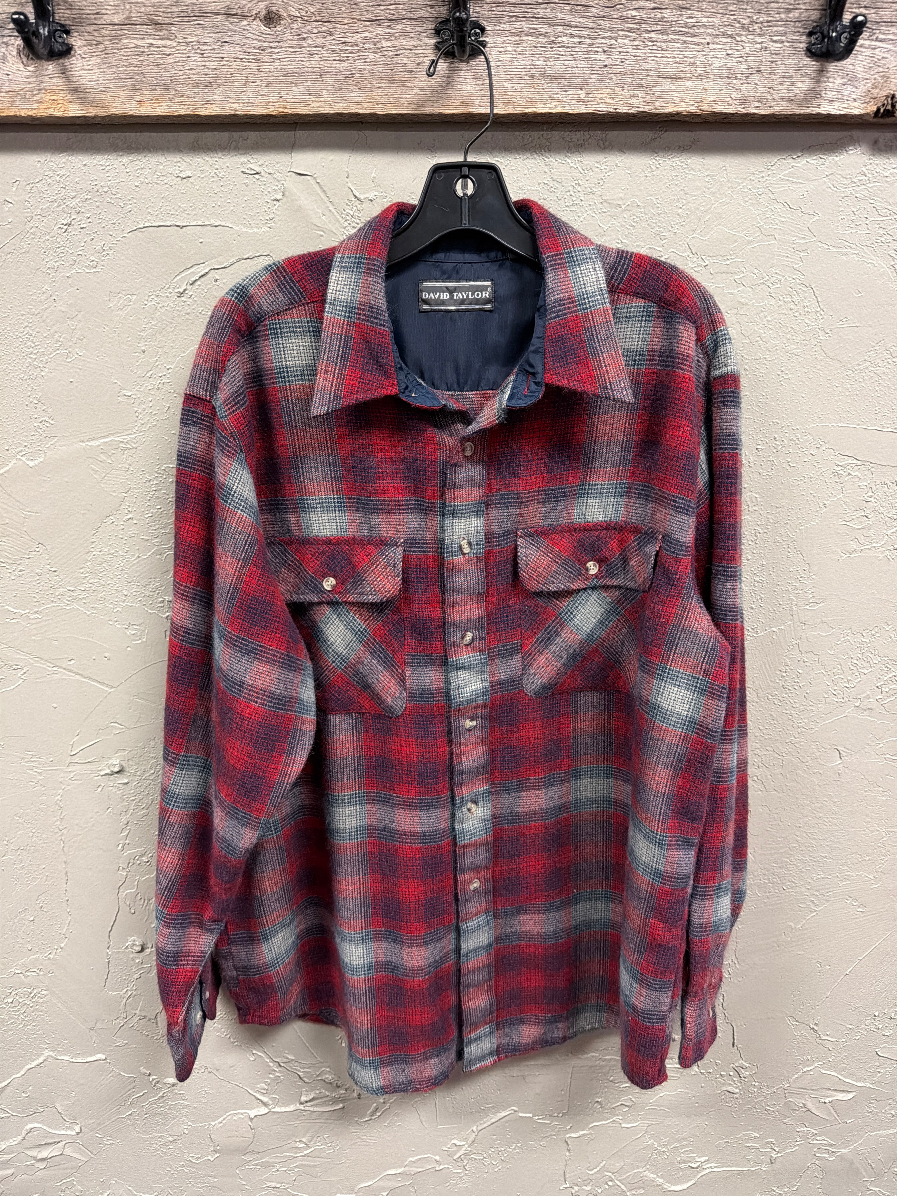 Vtg David Taylor Flannel