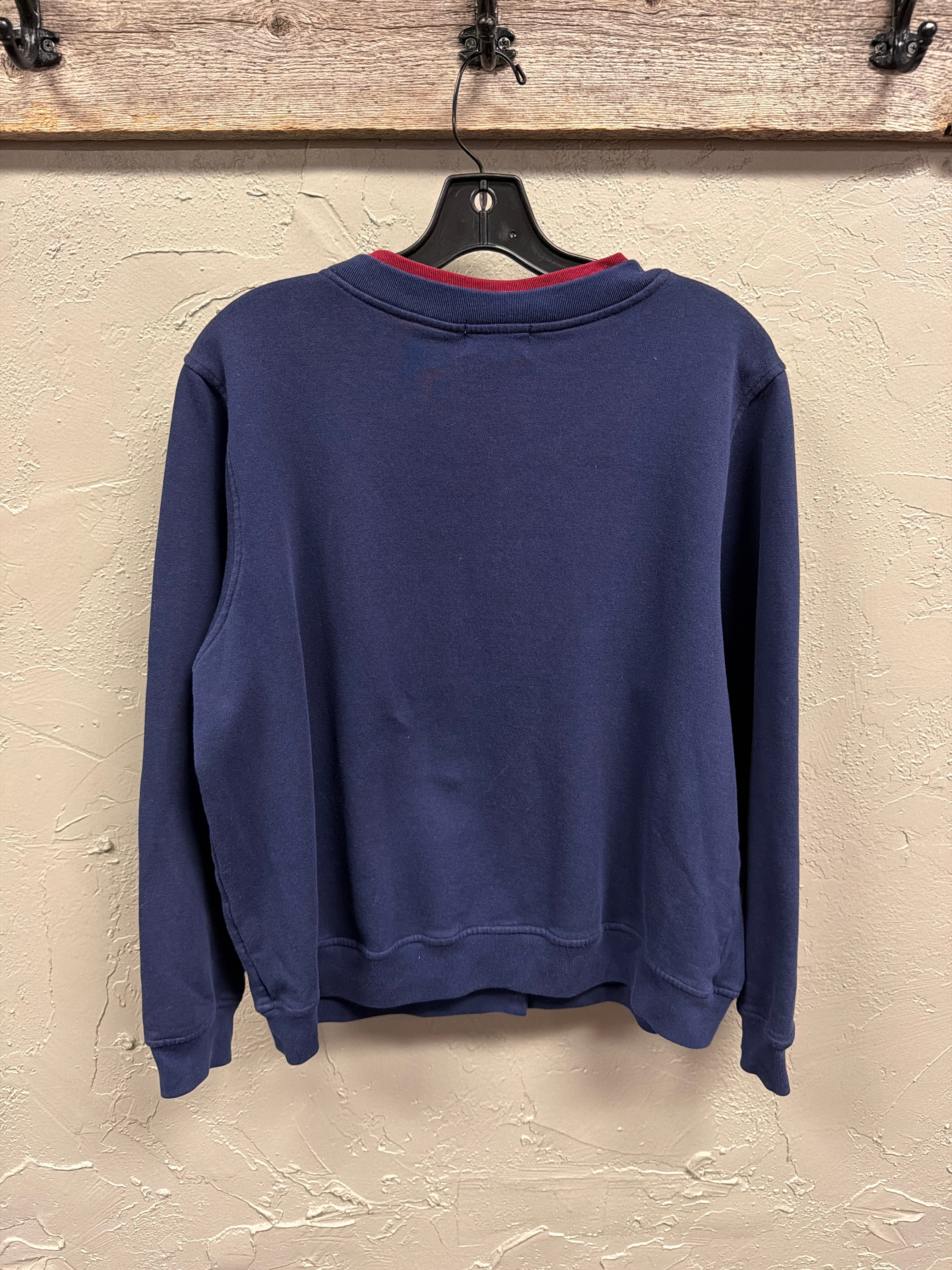 Vtg 90s C&K Embroidered Button-Front Sweatshirt