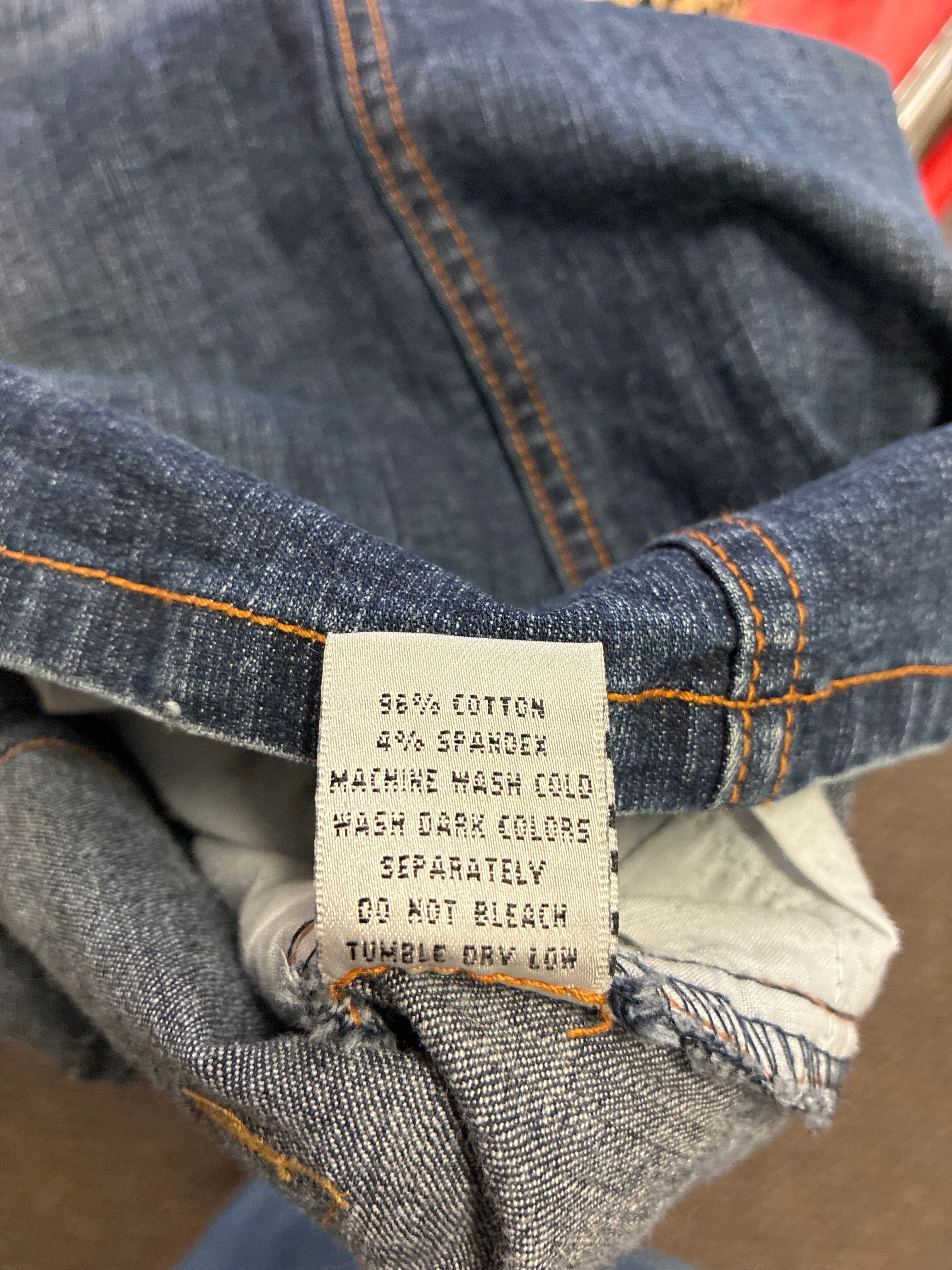 Vtg Candy Apple Denim Skirt