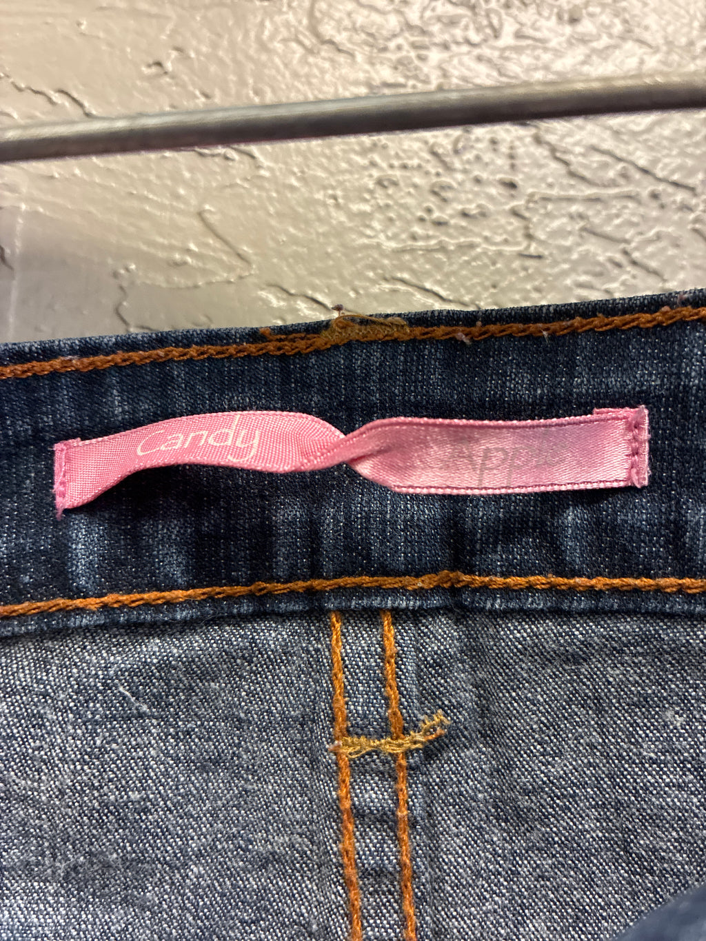 Vtg Candy Apple Denim Skirt