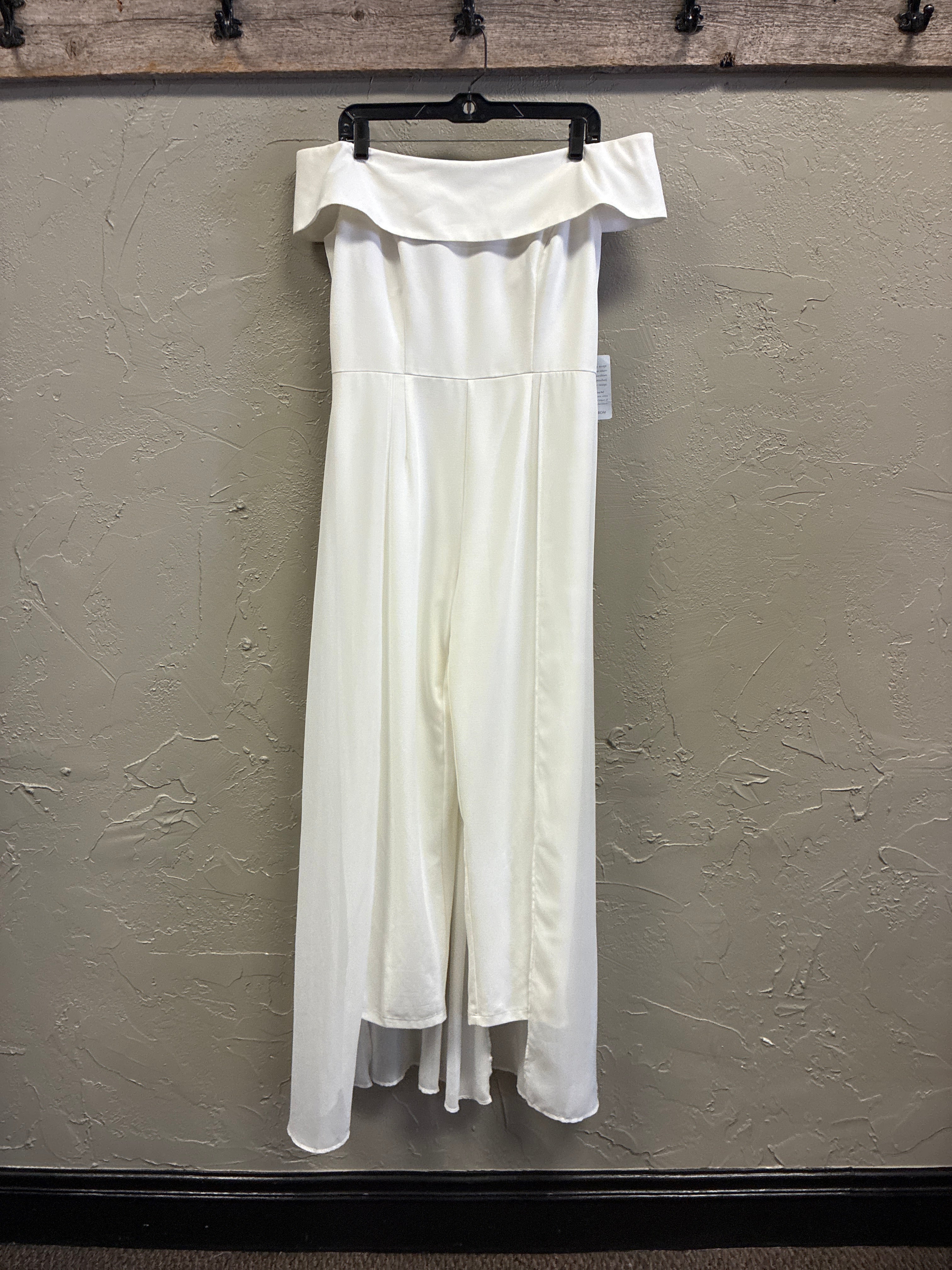 NWT Marina Walk-Through Crepe Jumpsuit (org$169)