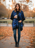 BCBG Geometric Knit Toggle Cape (org$250)