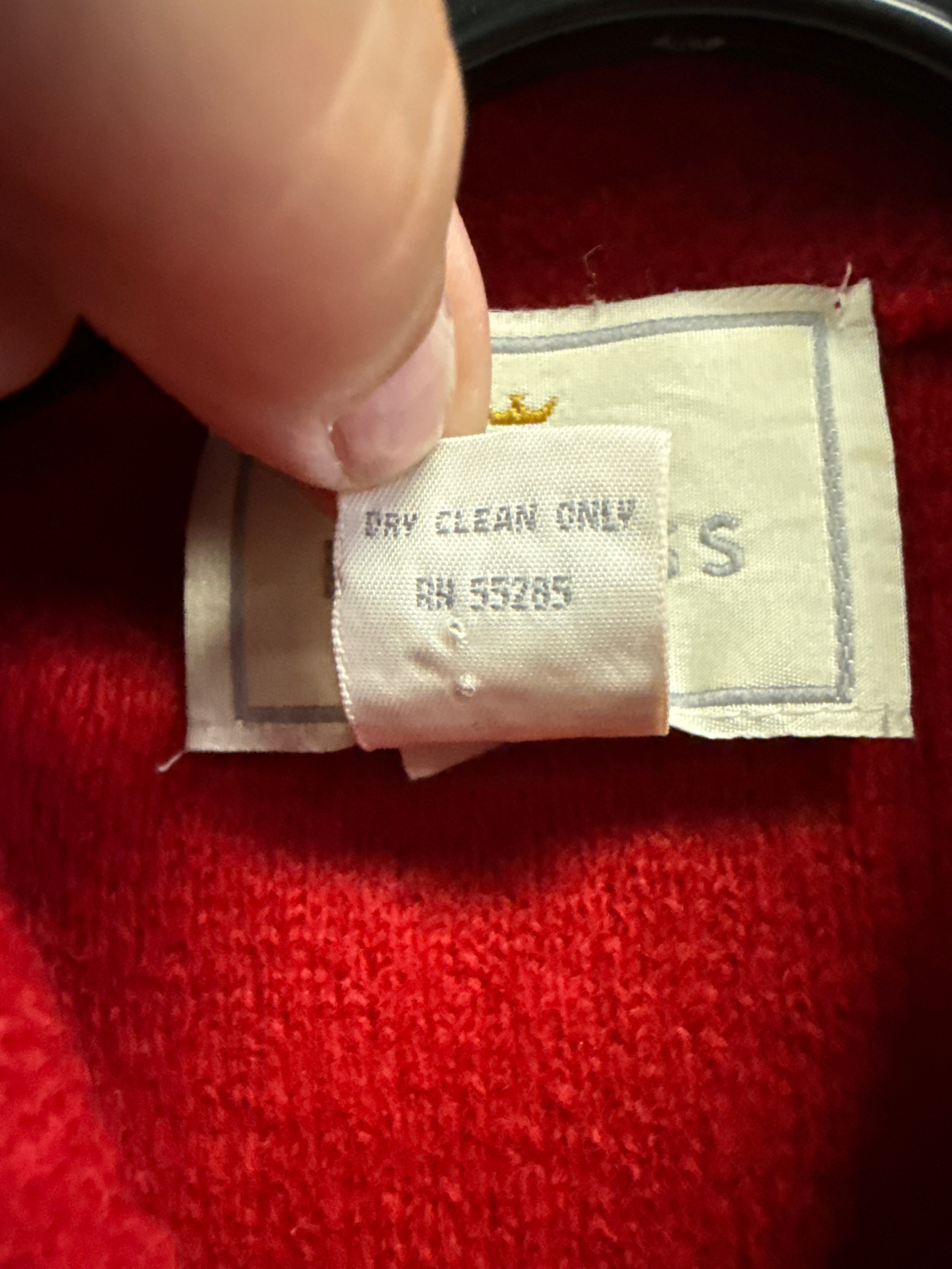 Vtg EXPRESS Tricot 100% Wool Jacket