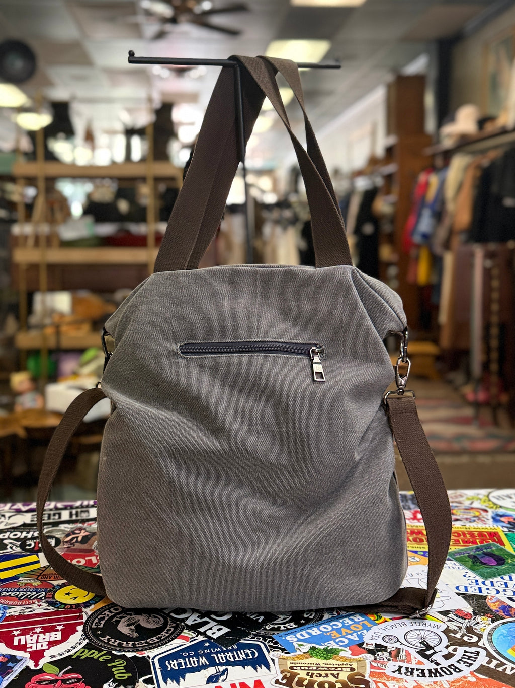 NF Classic Canvas Hobo Satchel
