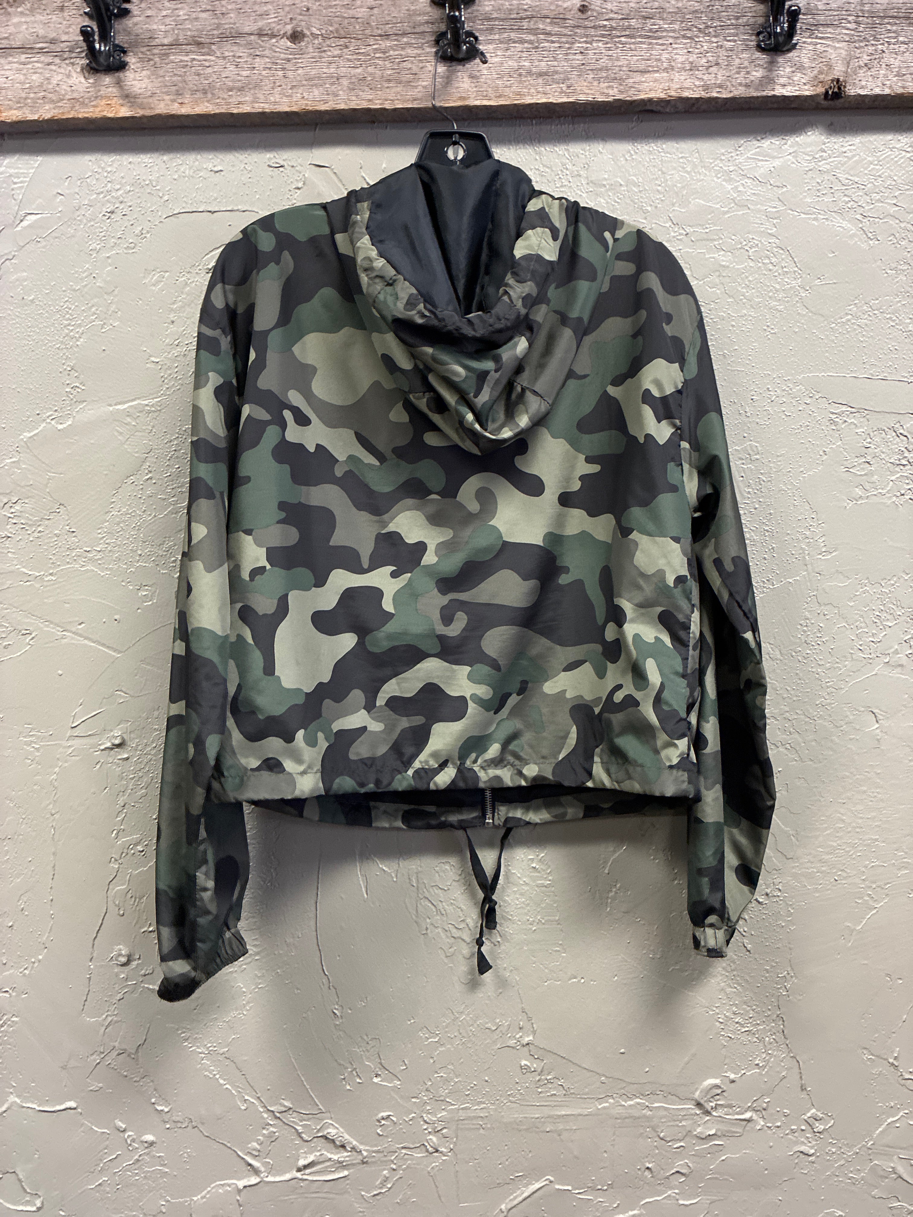 Love Tree Hooded Windbreaker