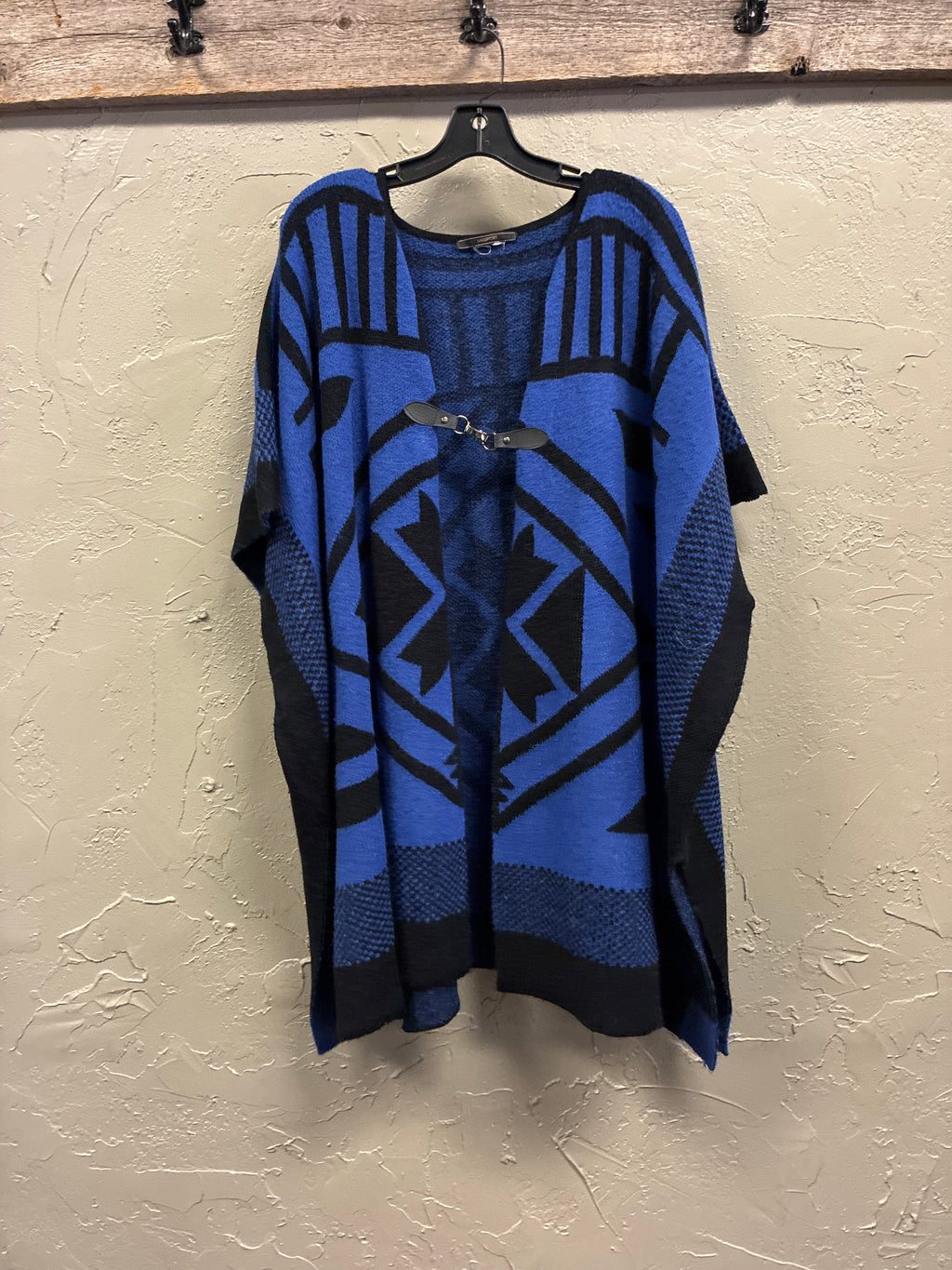 BCBG Geometric Knit Toggle Cape (org$250)