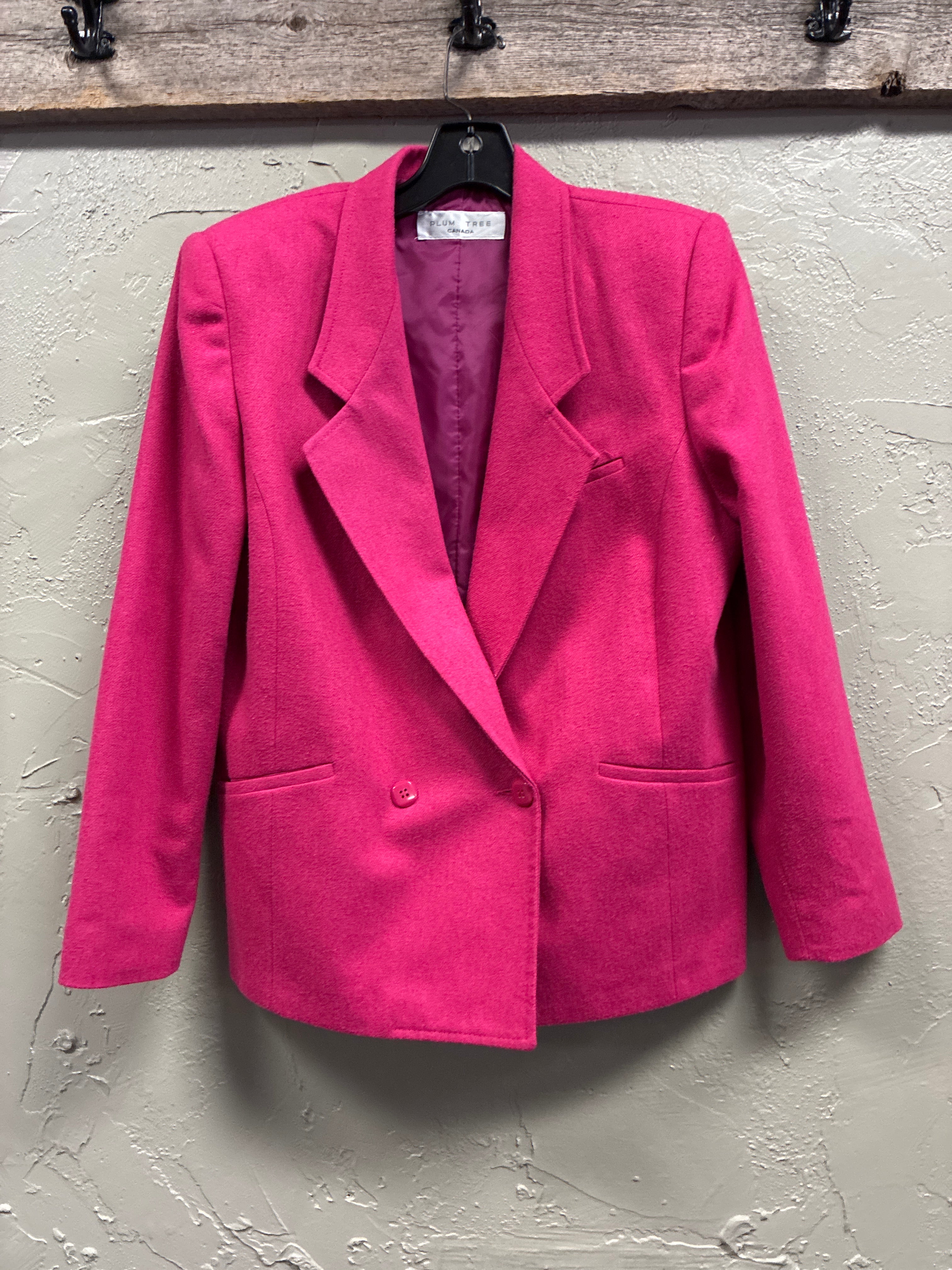 Vtg Plum Tree Tailored Blazer