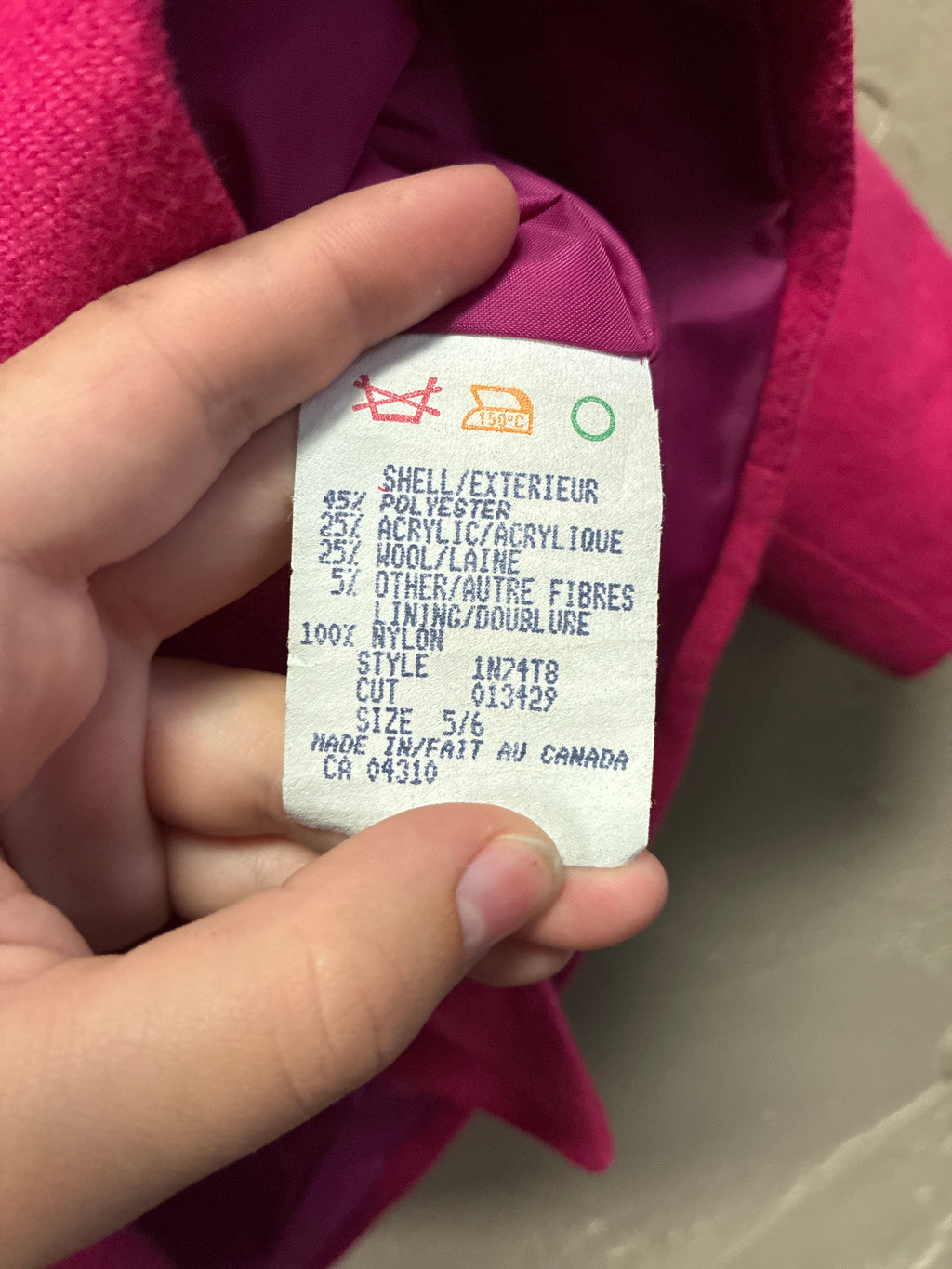 Vtg Plum Tree Tailored Blazer