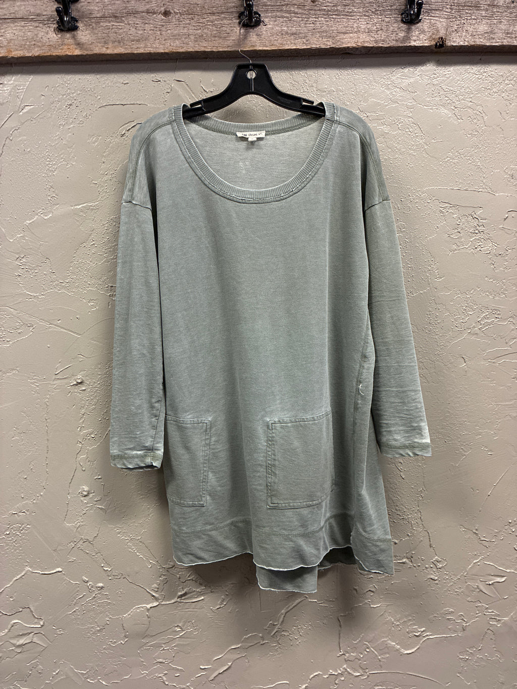 NWOT Indigo Thread Sweatshirt Tunic (org$65)