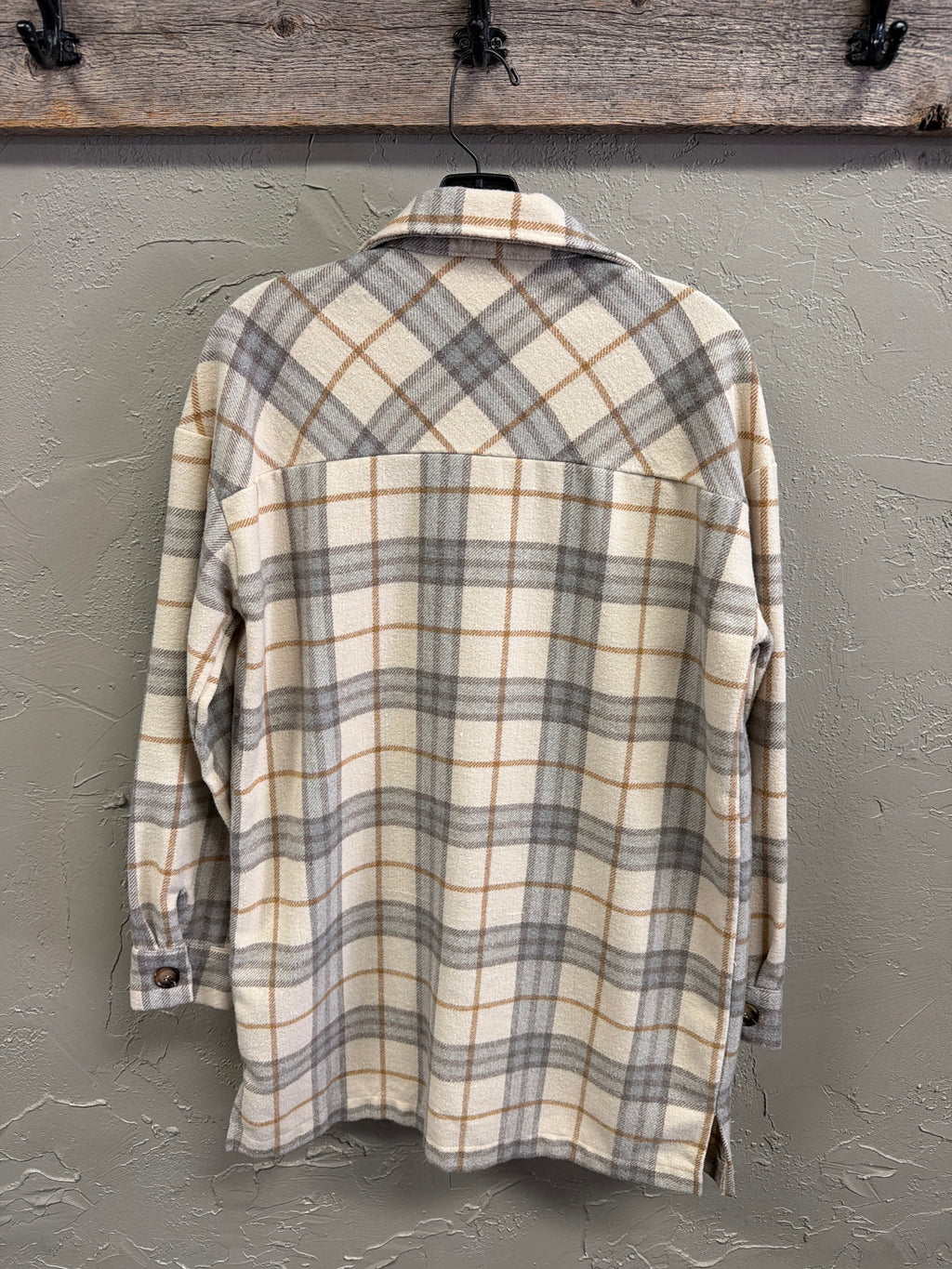 Hem & Thread Plaid Chore Jacket