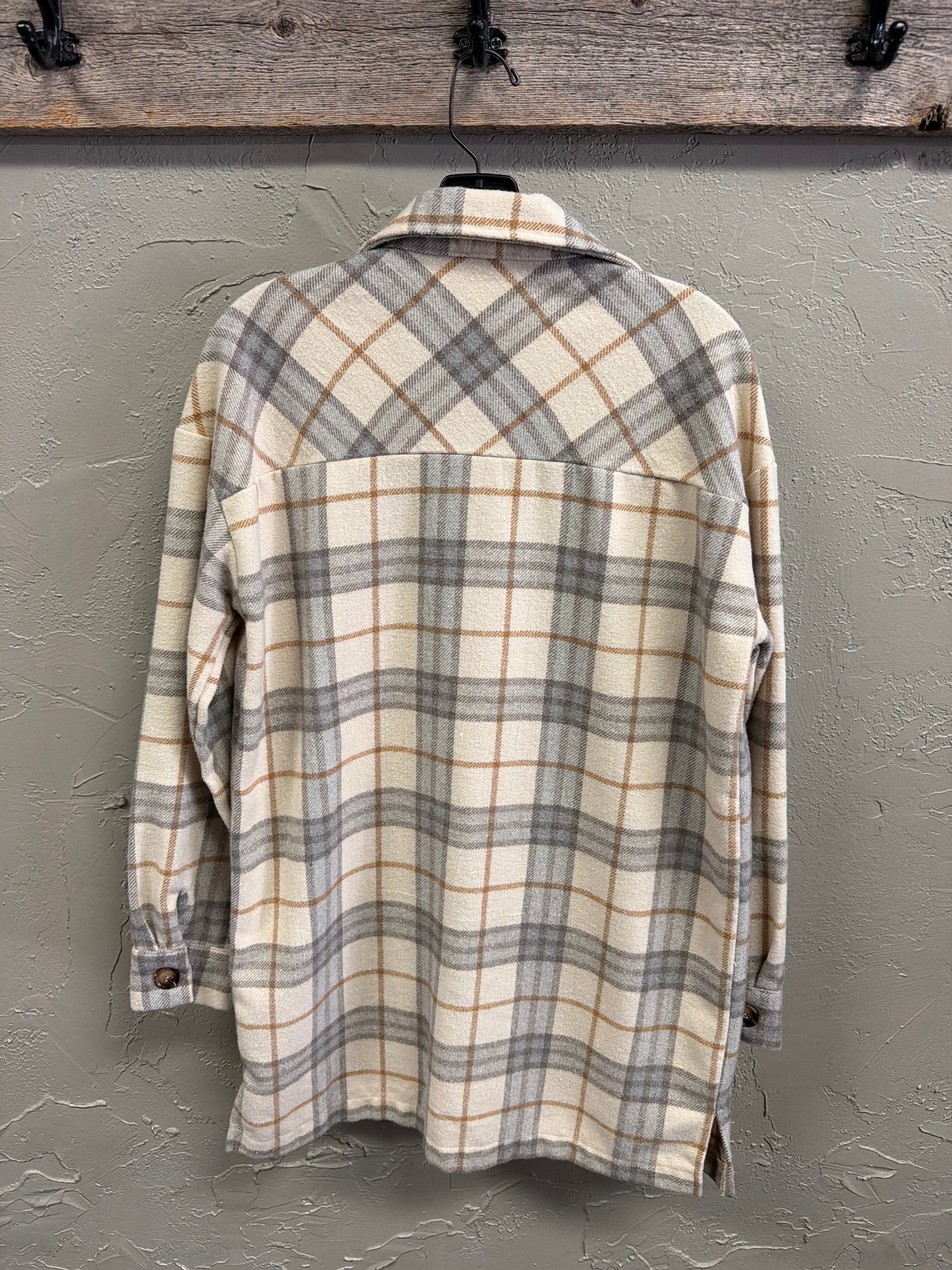 Hem & Thread Plaid Chore Jacket