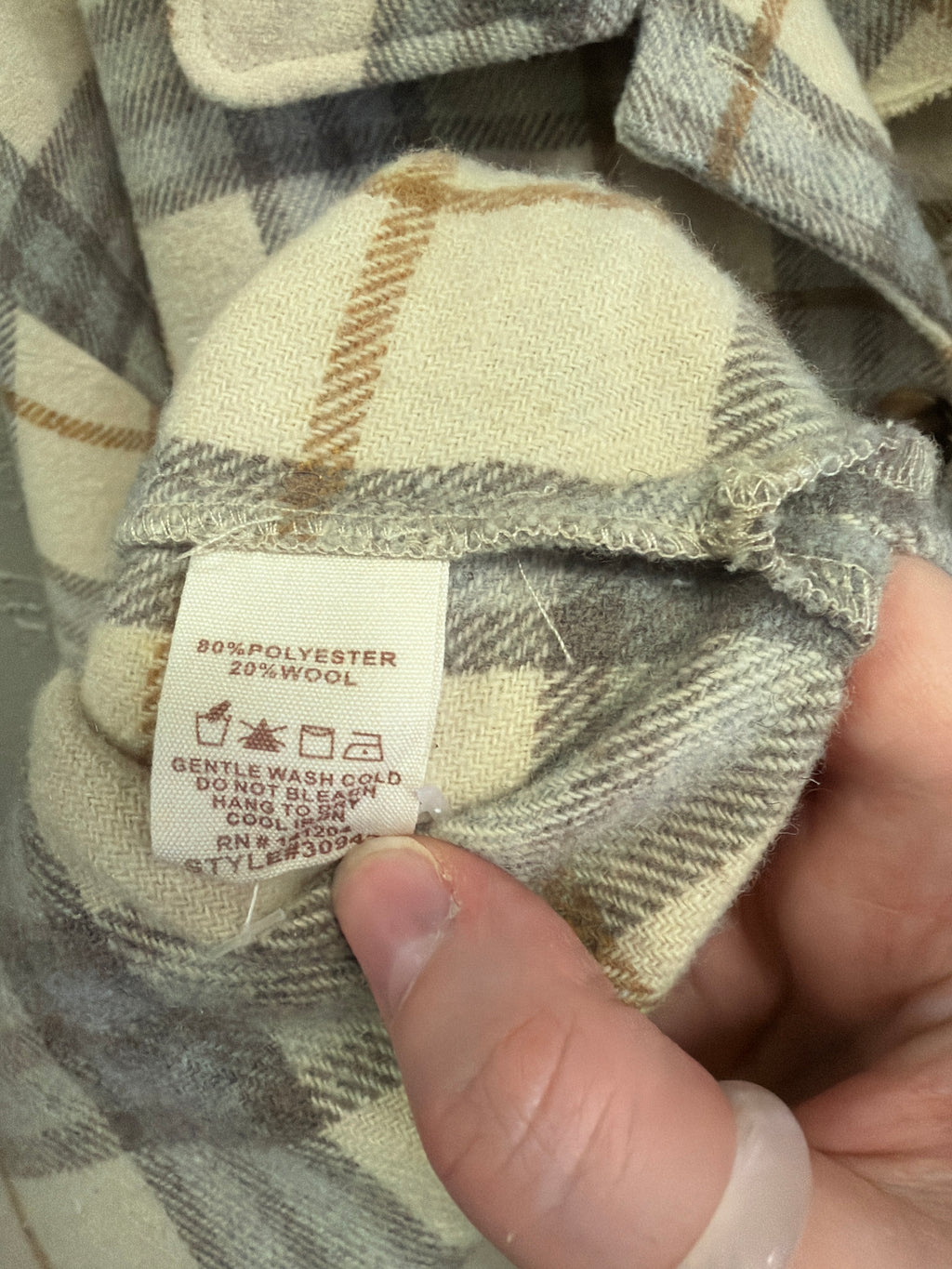 Hem & Thread Plaid Chore Jacket