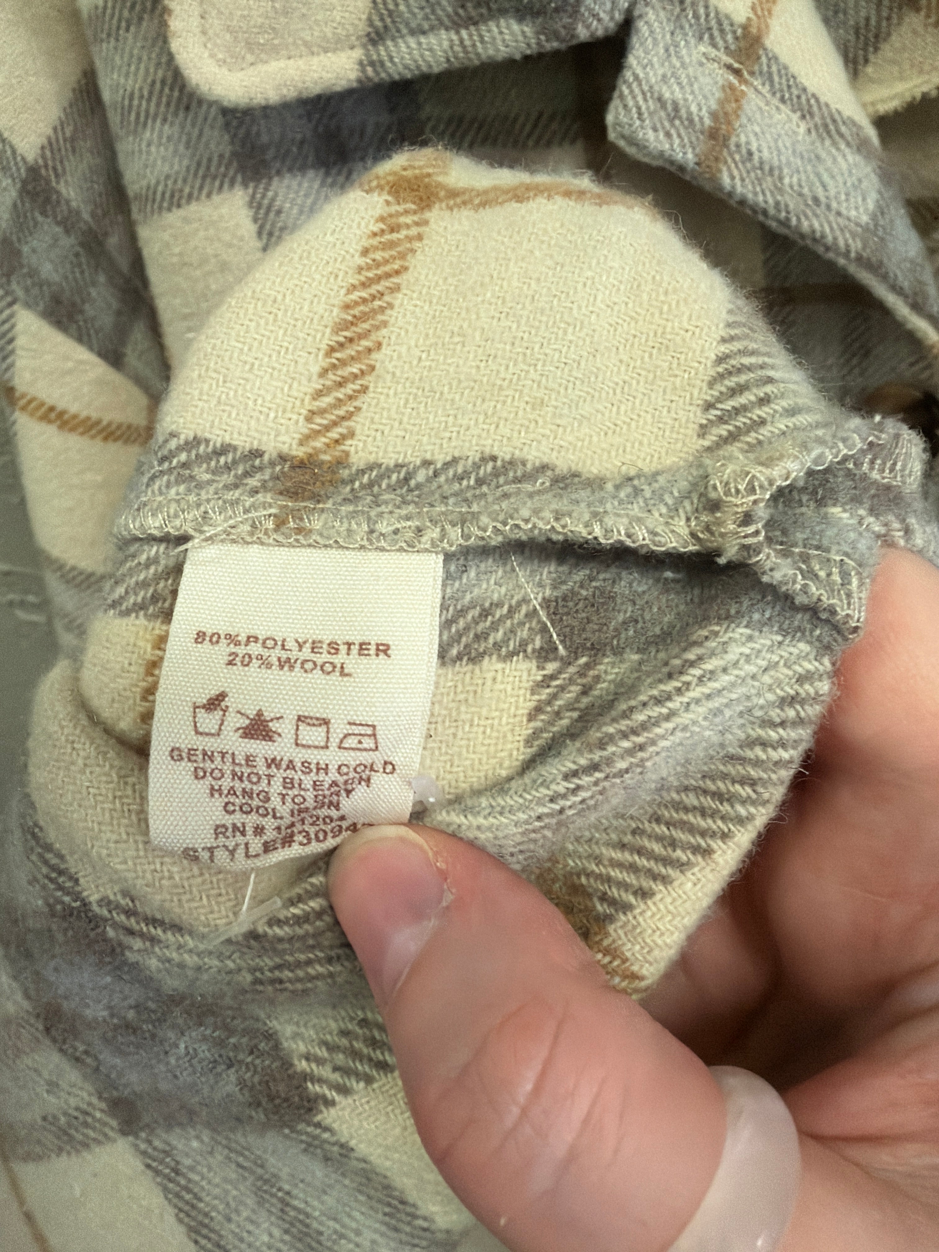 Hem & Thread Plaid Chore Jacket