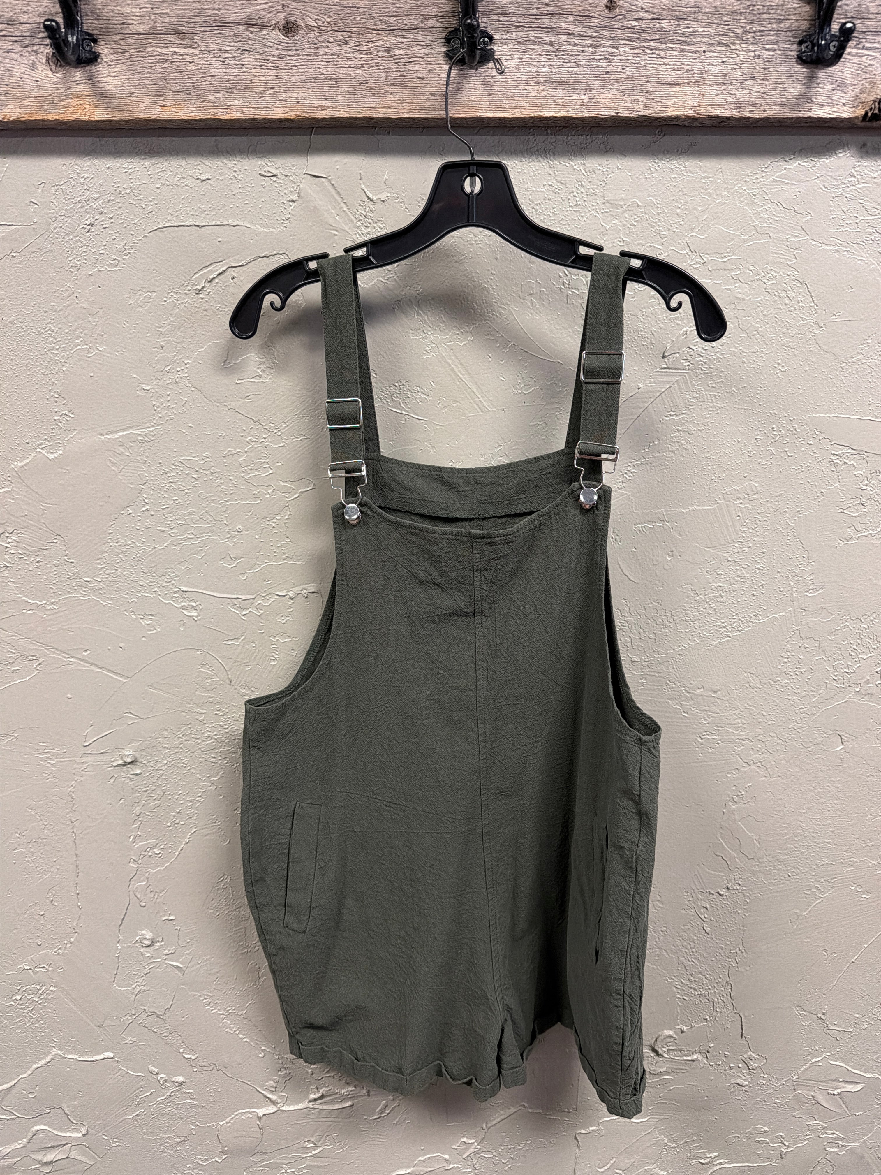 Cotton Blend Shortalls