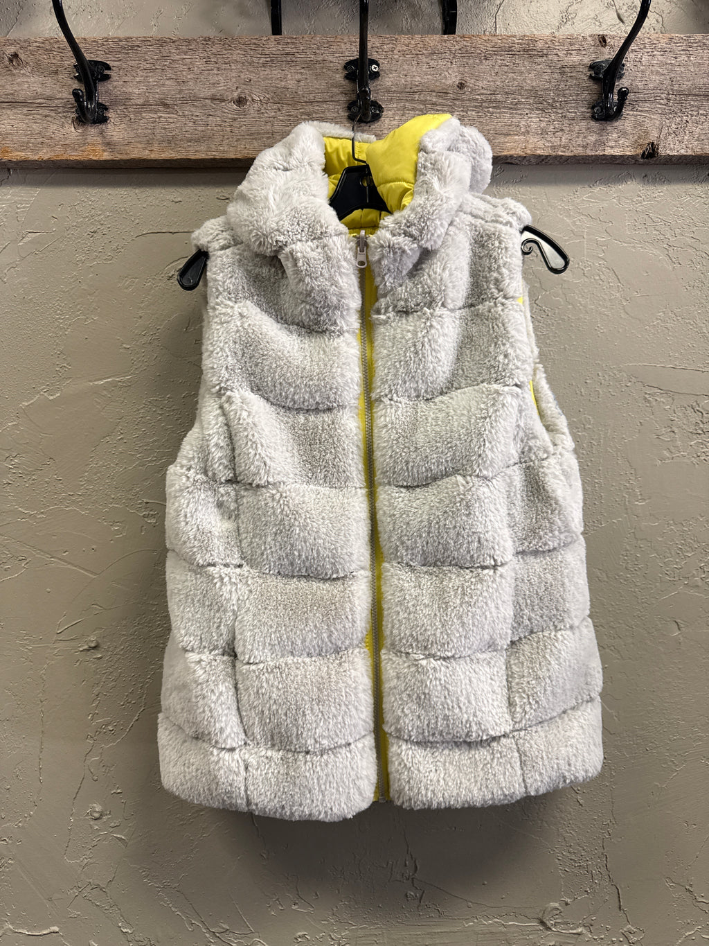 Reversible Faux Fur Vest