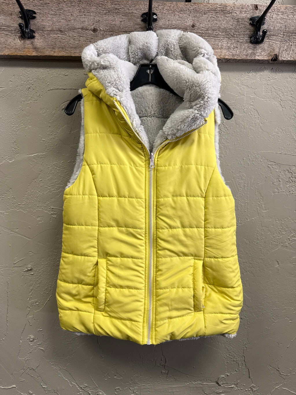 Reversible Faux Fur Vest