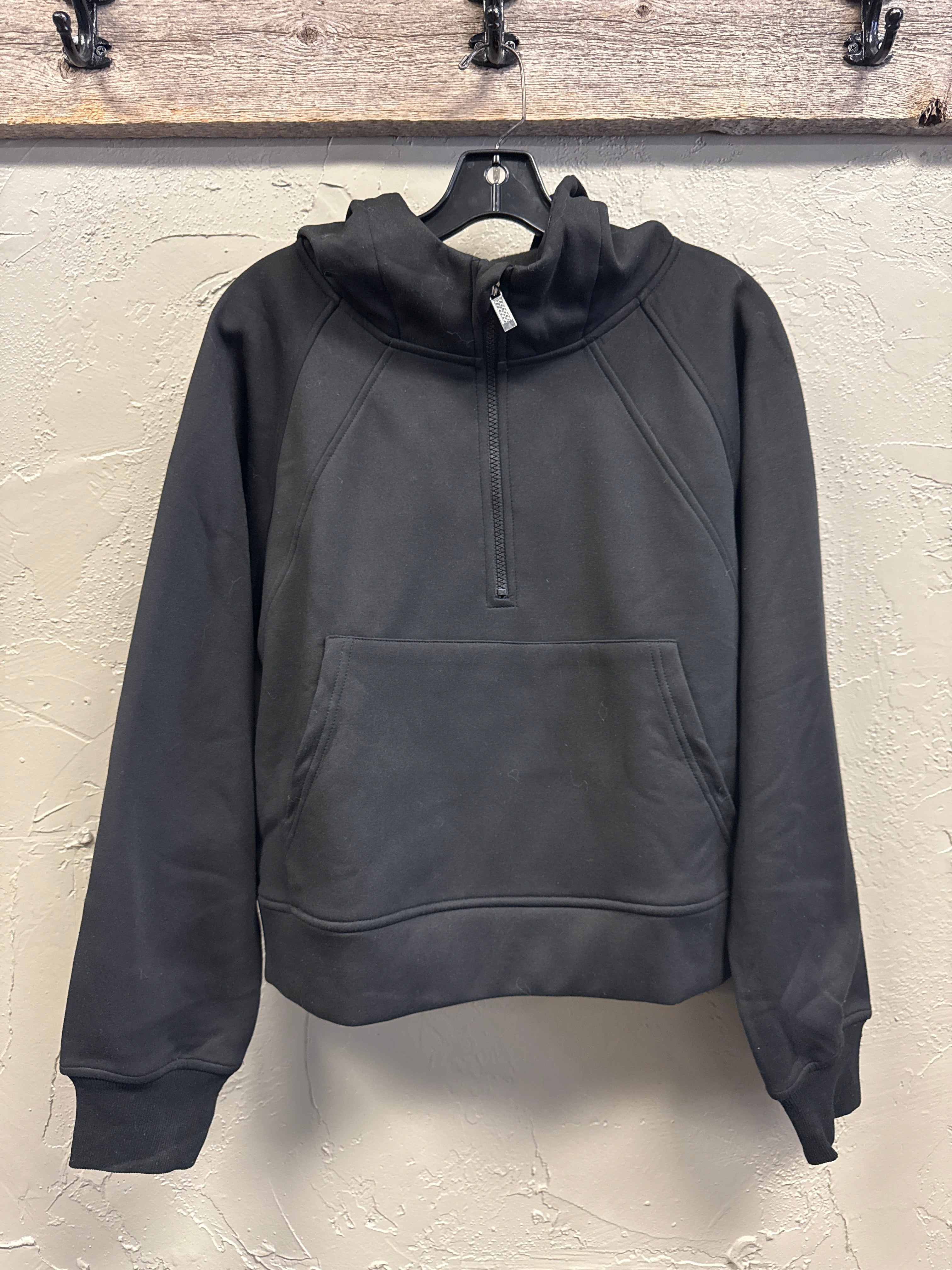 NWT Laslulu Cropped Fleece Hoodie