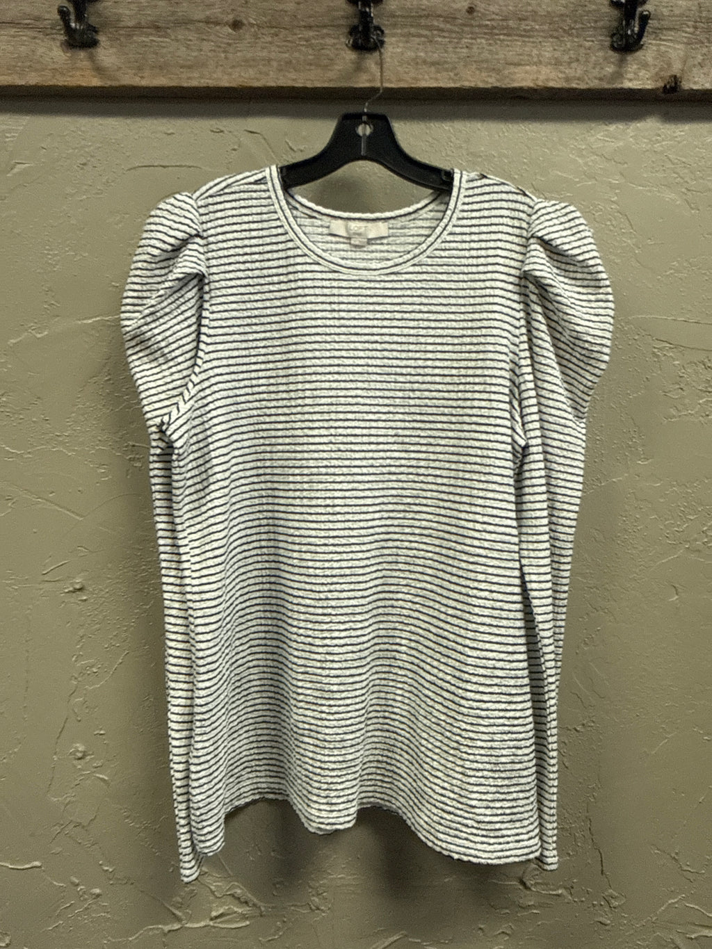 LOFT Puff Sleeve Top (org$55)