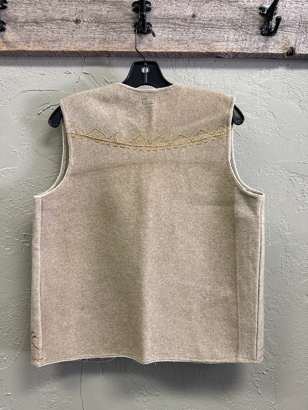 Vtg 70s Pakistani Wool Vest