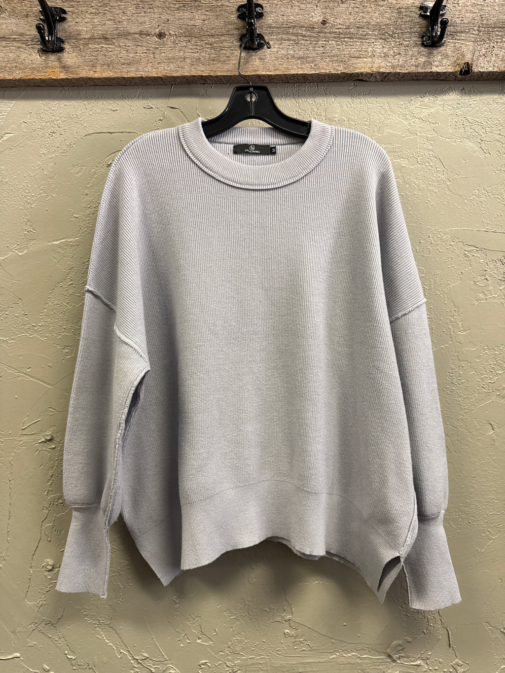 Lillusory Oversized Ribbed Sweater
