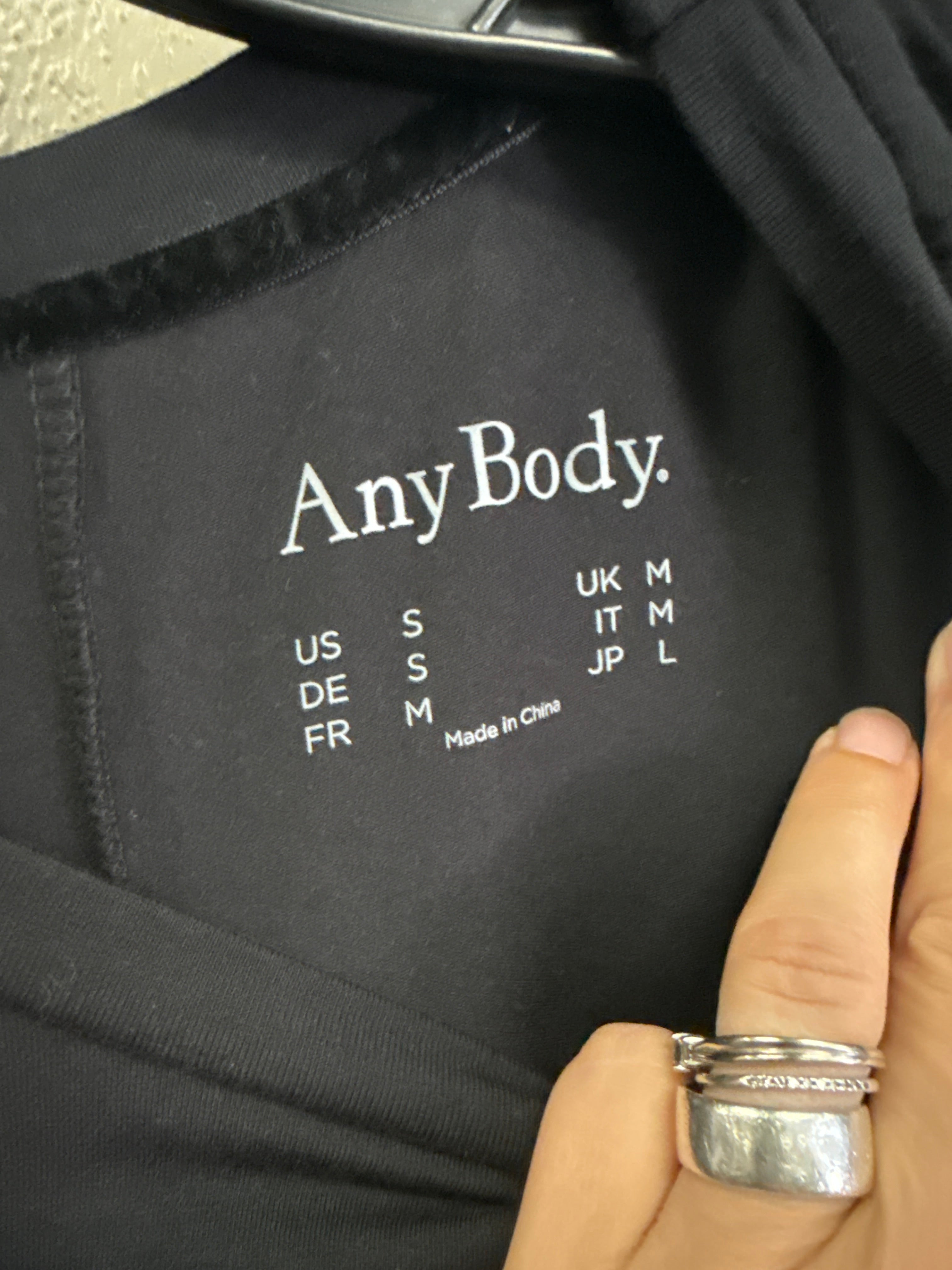 NWOT Any Body Knit Swing Top (org$39)