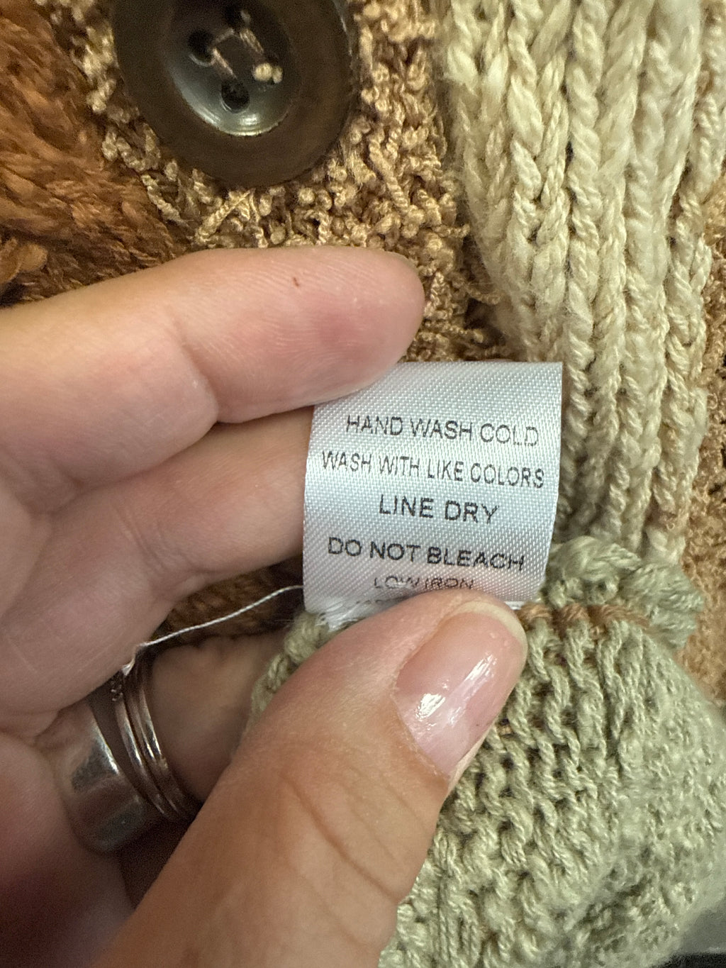 NWT GiGiO Colorblock Cardigan (org$68)