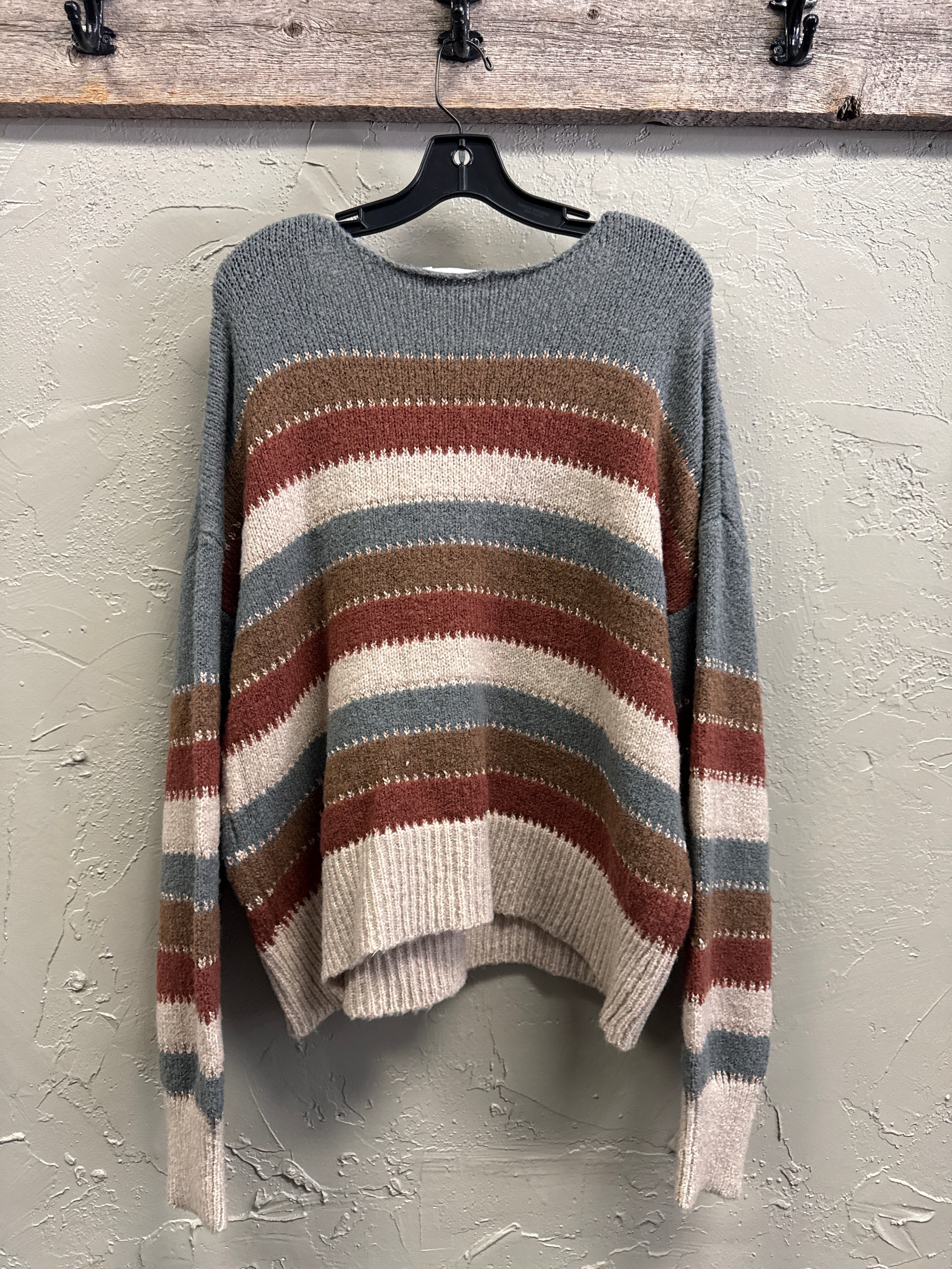 NWOT Haley London Striped Sweater (org$89)
