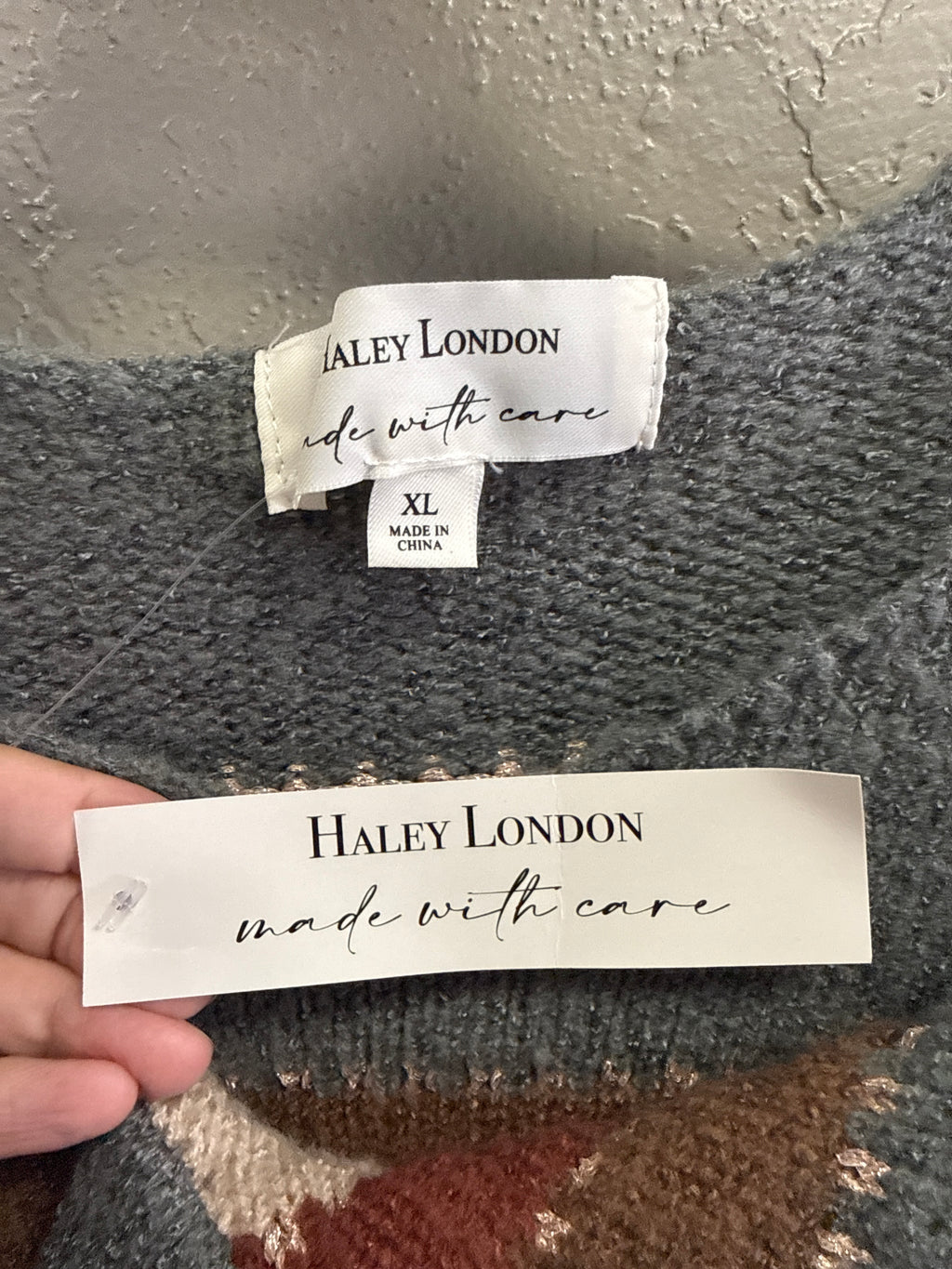 NWOT Haley London Striped Sweater (org$89)