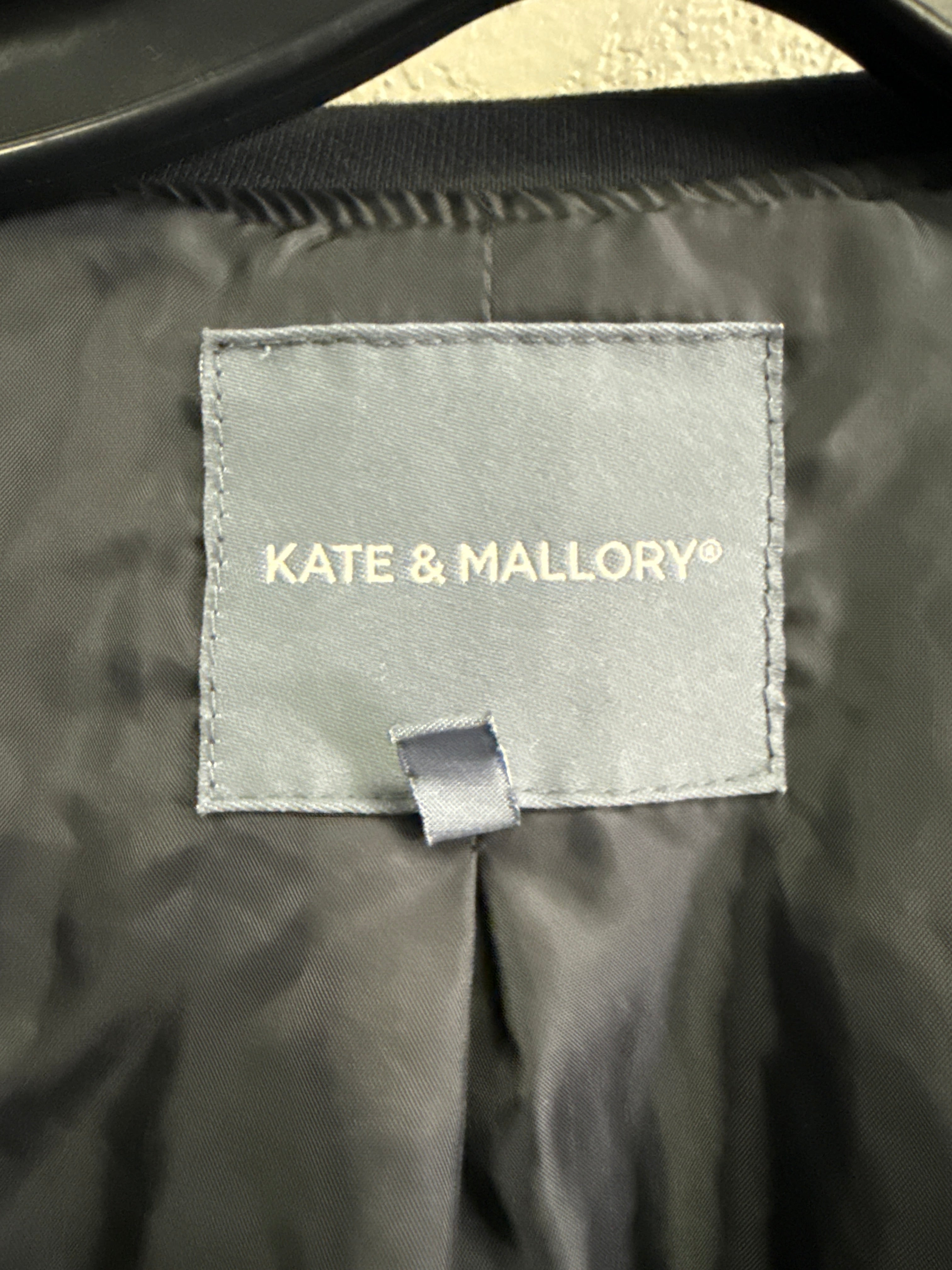 NWOT Kate & Mallory Faux Leather Bomber (org$85)