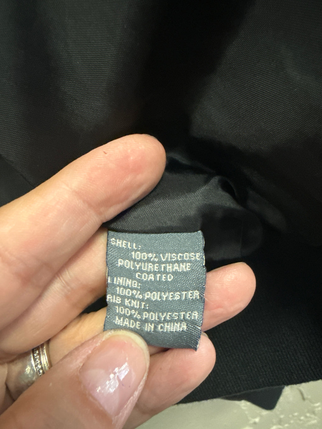 NWOT Kate & Mallory Faux Leather Bomber (org$85)