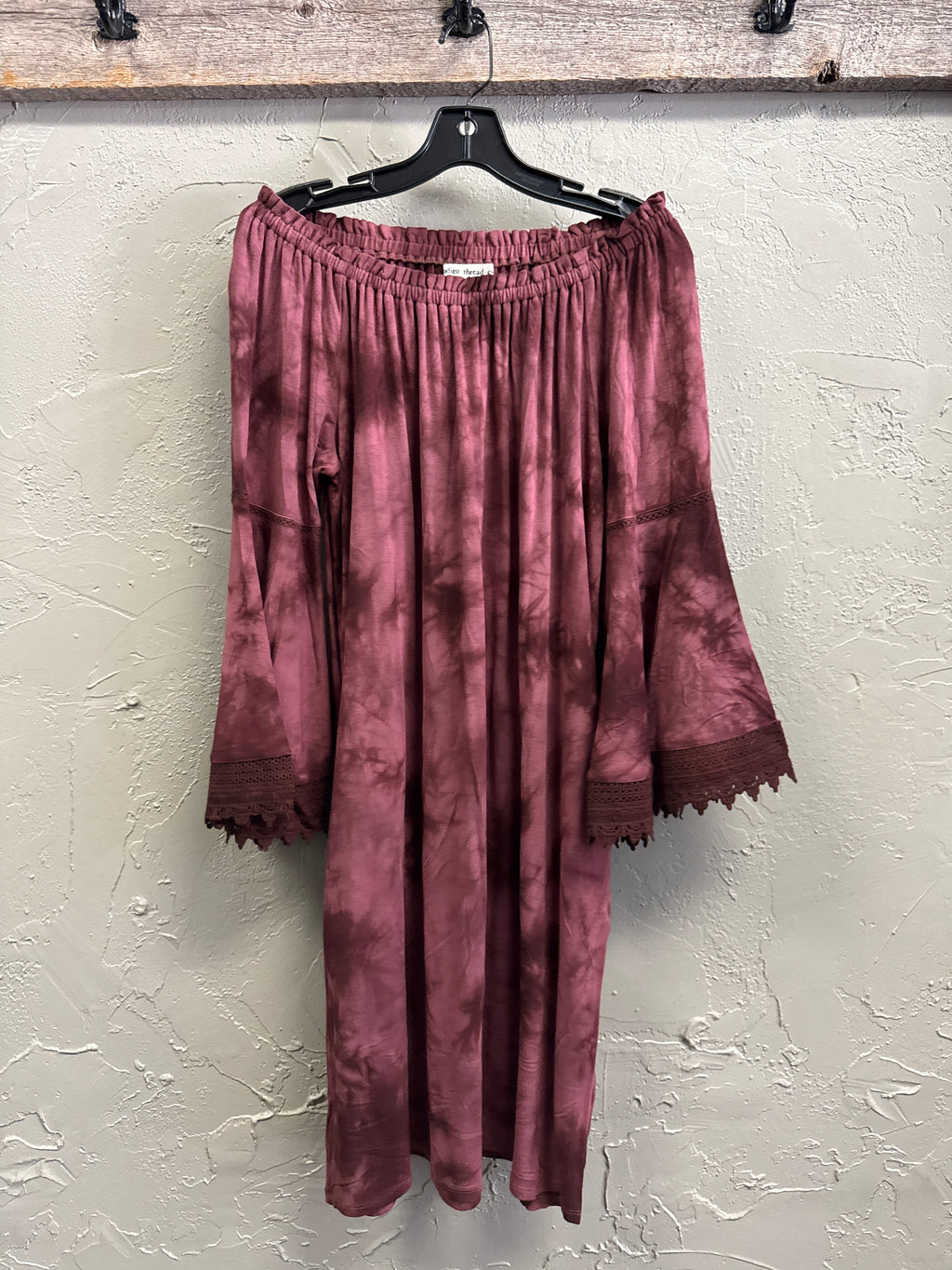 NWOT Indigo Thread Off-Shoulder Dress (org$89)