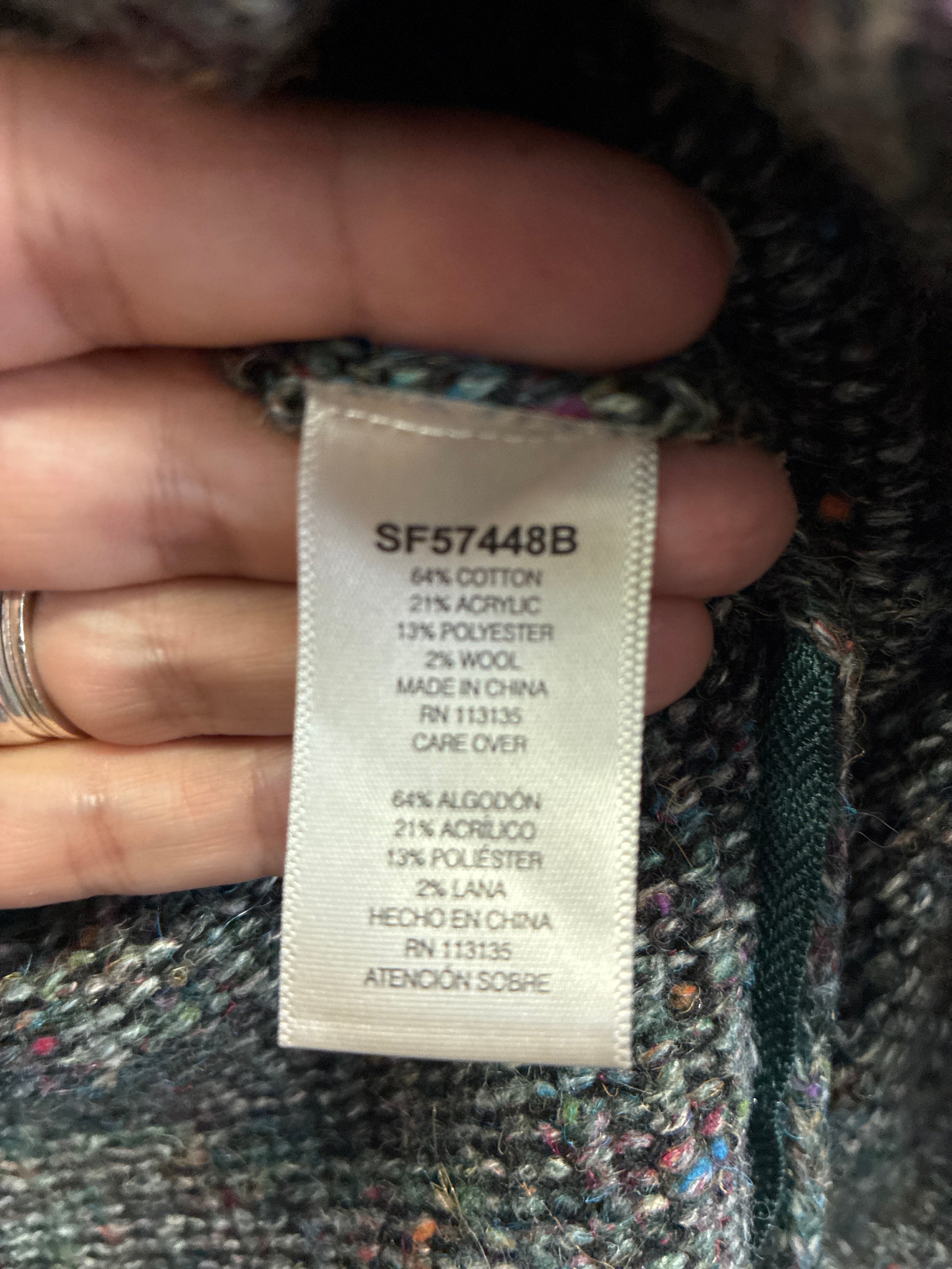 Leo & Nicole Cowl Neck Sweater
