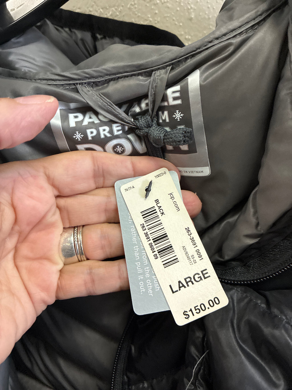 NWT Xersion Packable Down Jacket (org$150)