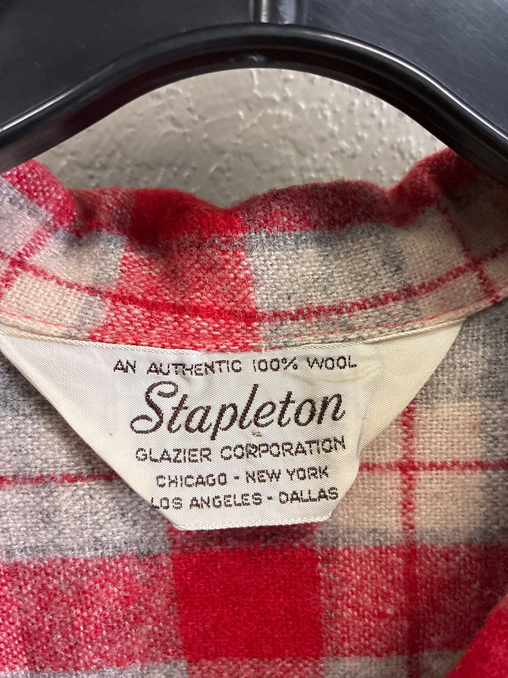 Vtg 50s Stapleton Wool 49er Shirt Jacket *RARE*