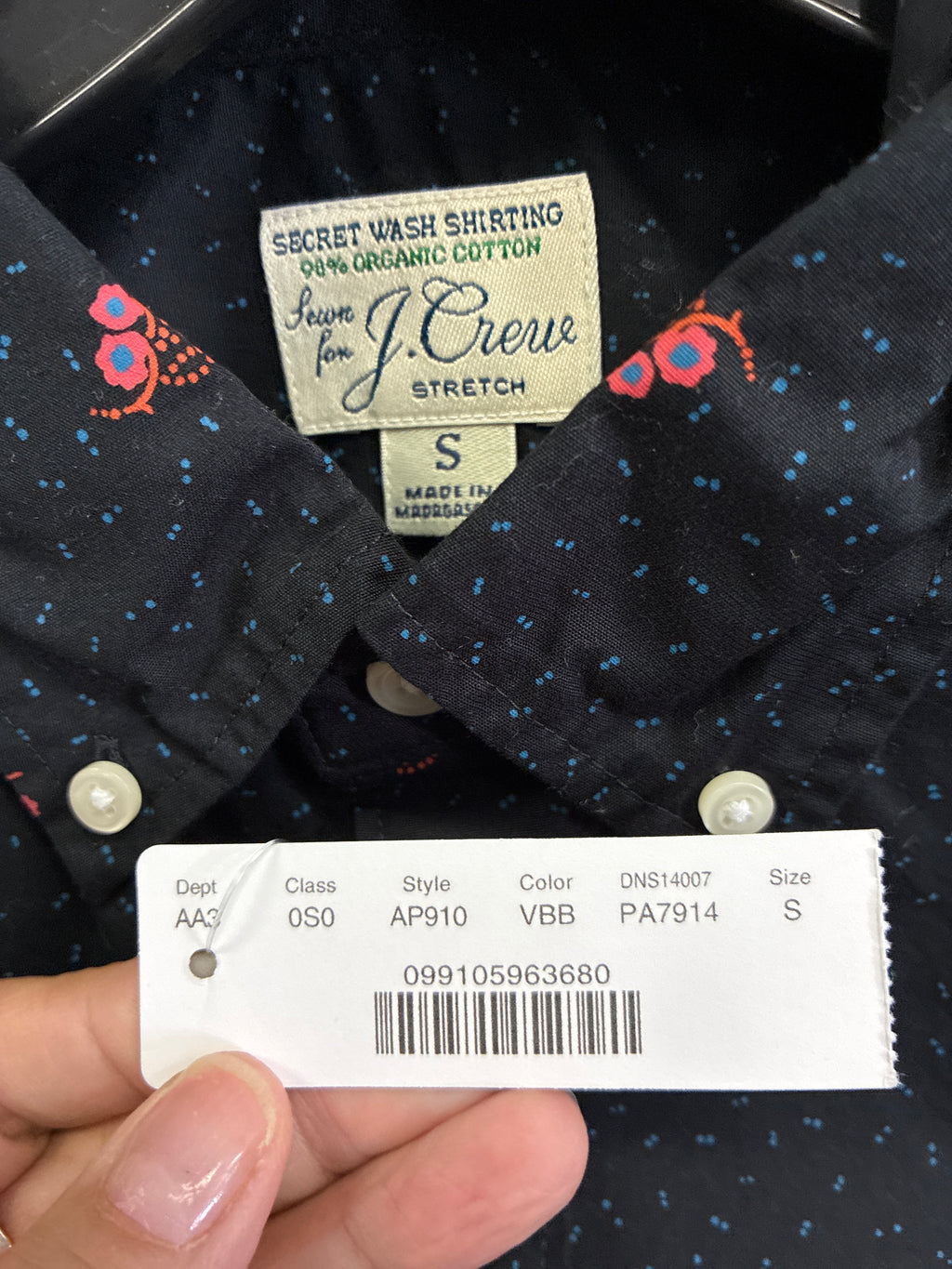 NWT J Crew Secret Wash Shirt (org$98)