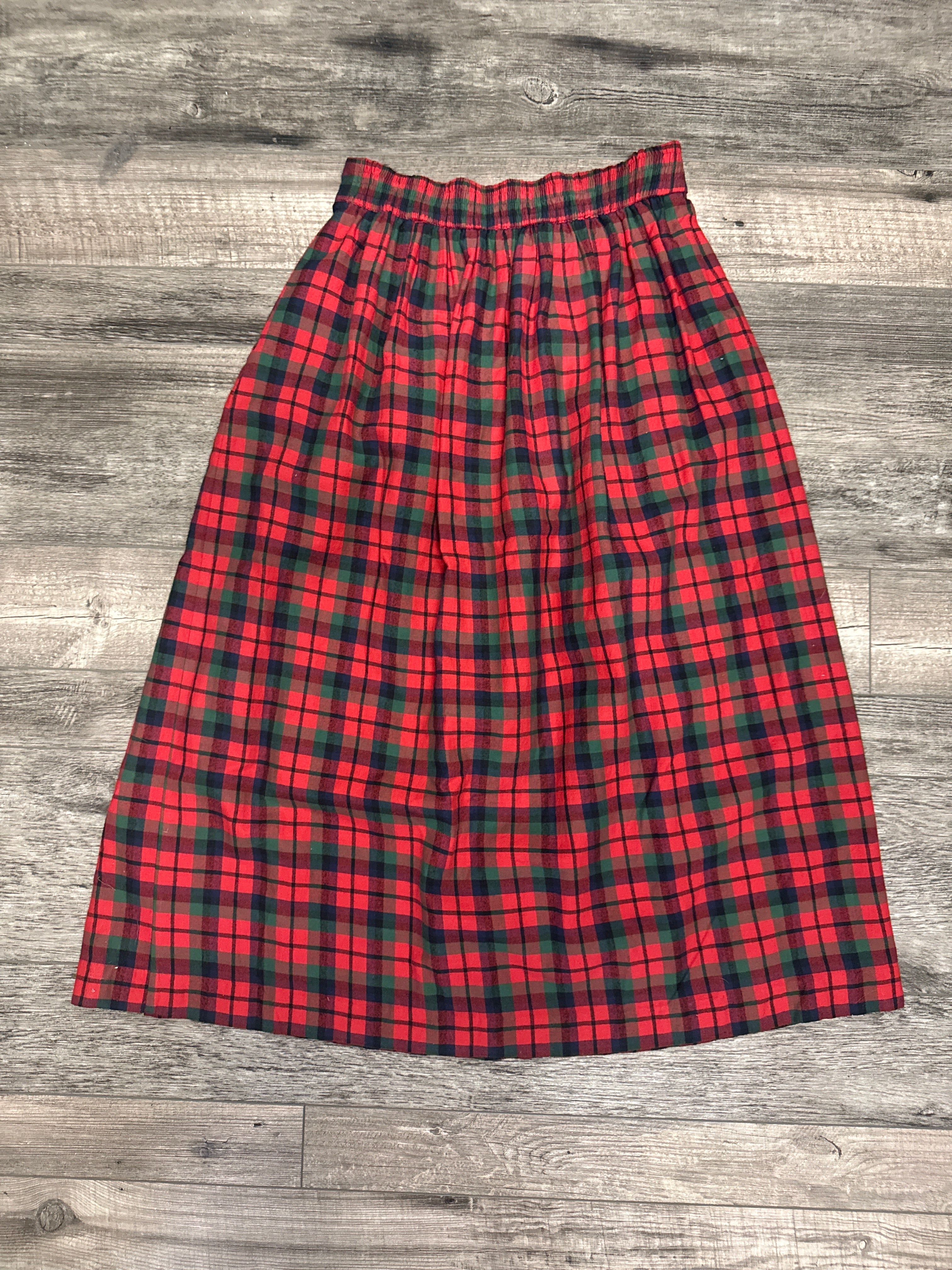 Vtg BellePointe Plaid Skirt