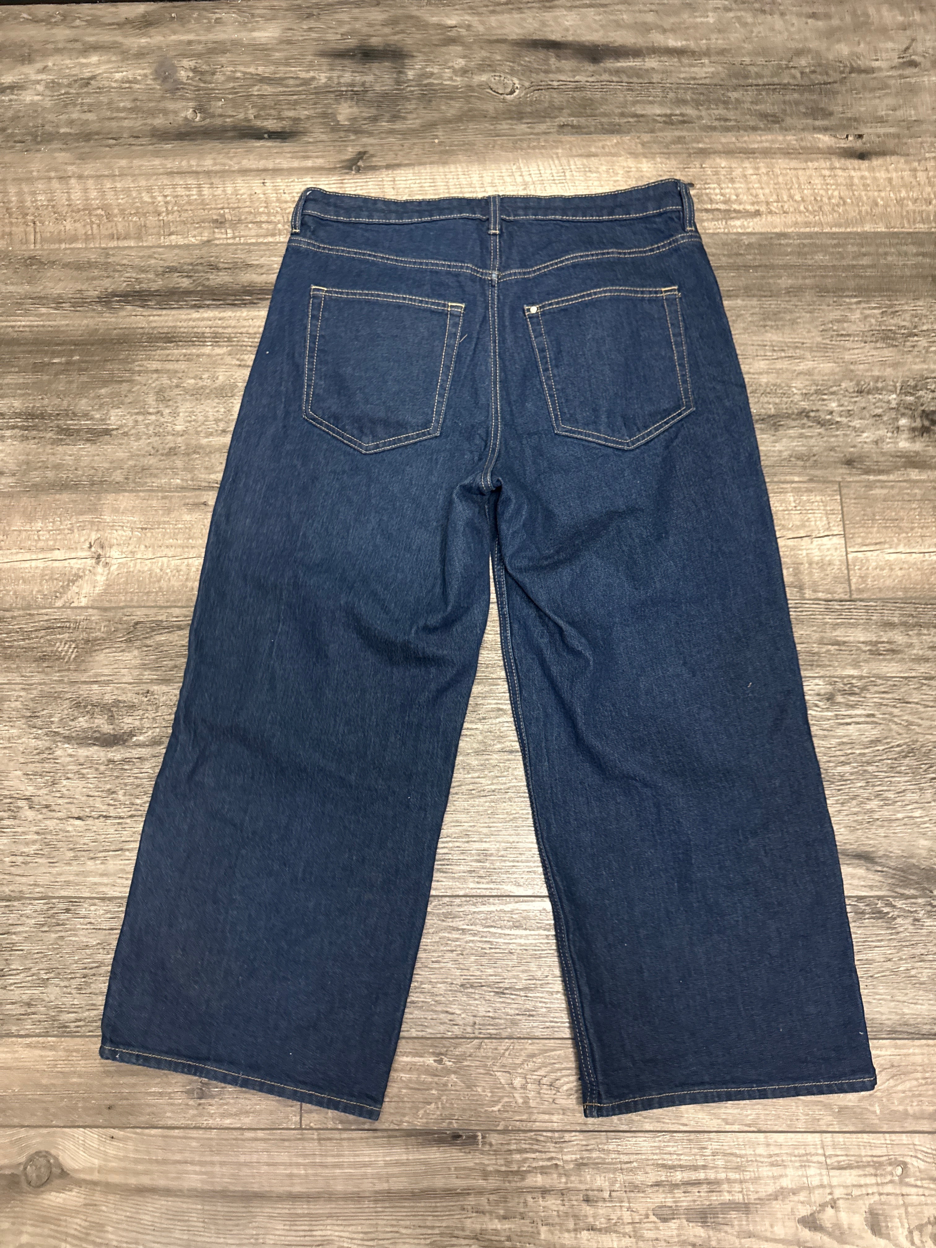 &Denim Wide-Leg Jean