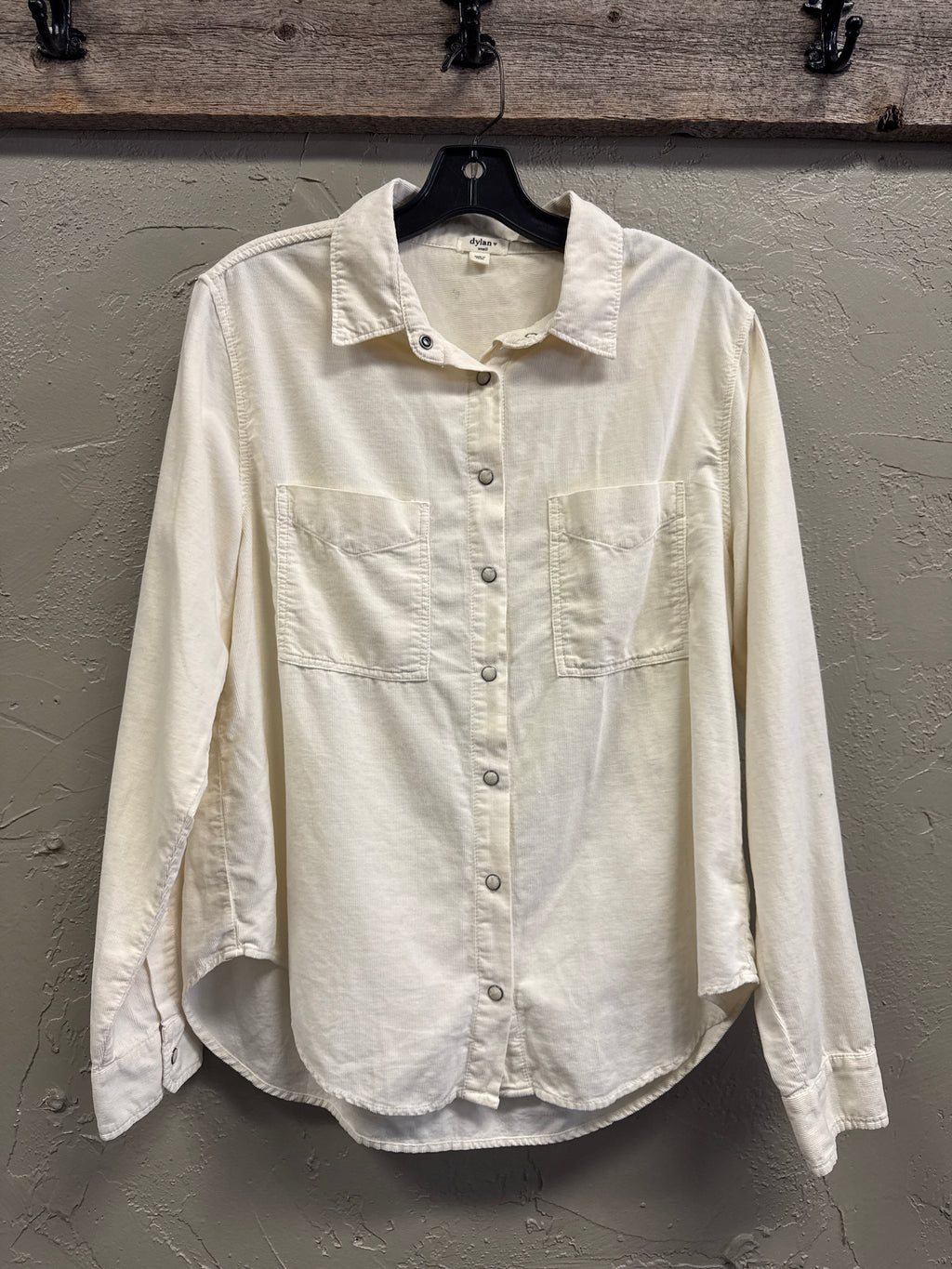 Dylan Snowcap Cord Tucker Shirt (org$120)