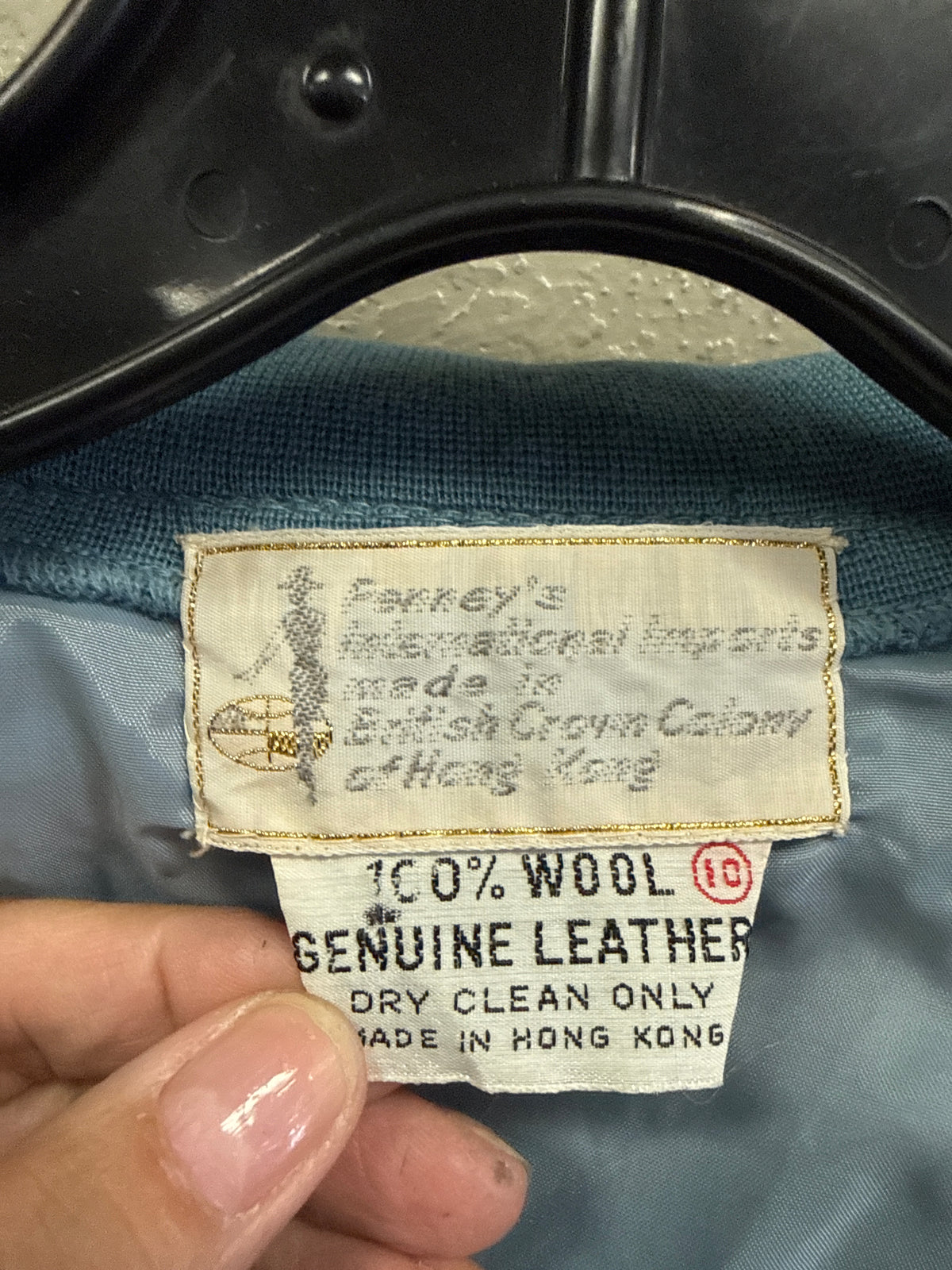 Vtg 70s Pennys Suede & Wool Safari Jacket