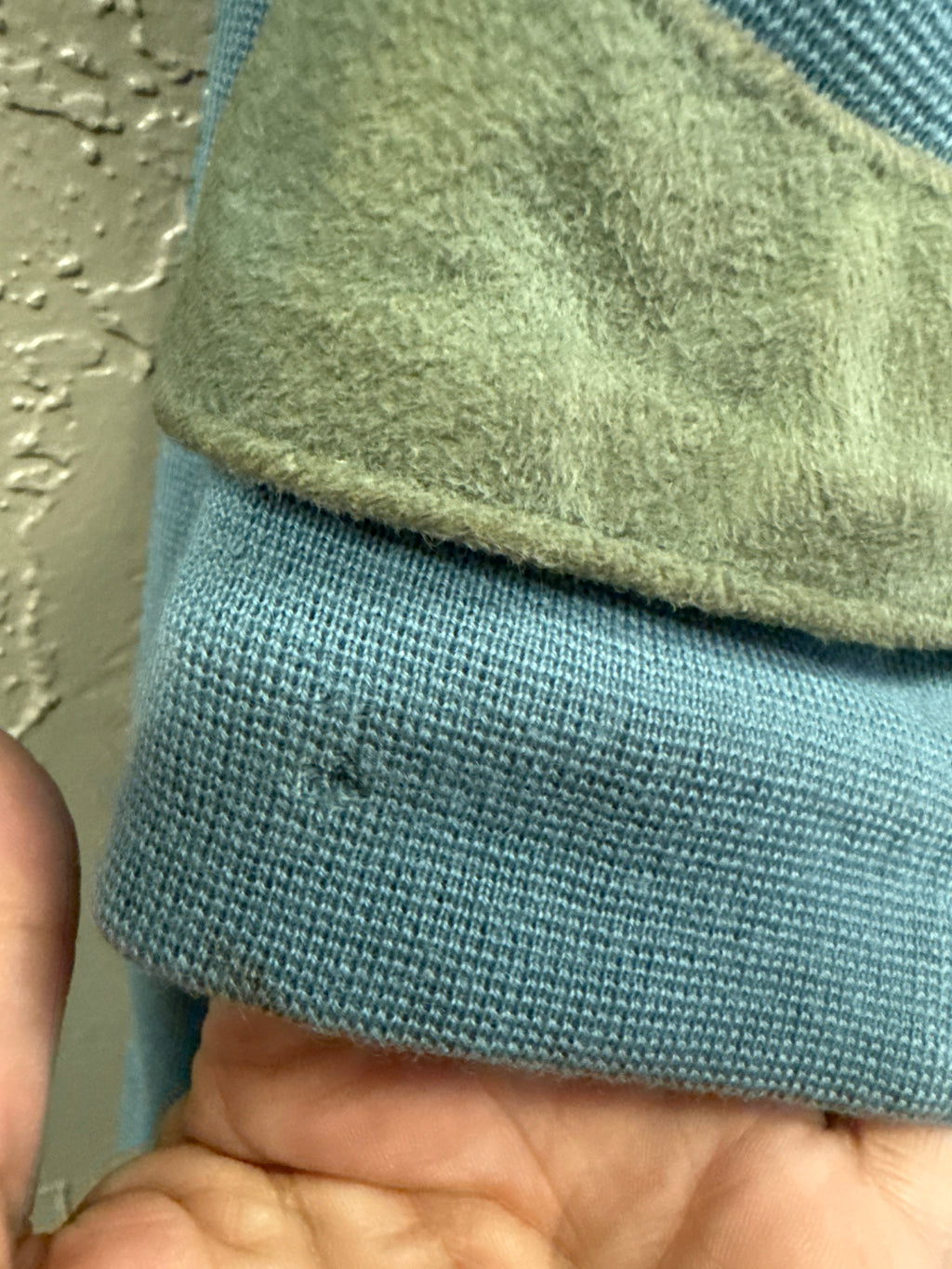 Vtg 70s Pennys Suede & Wool Safari Jacket