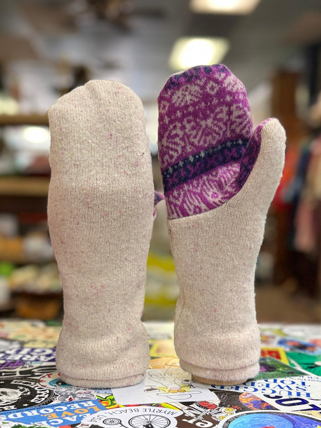 Reclaimed Wool Mittens