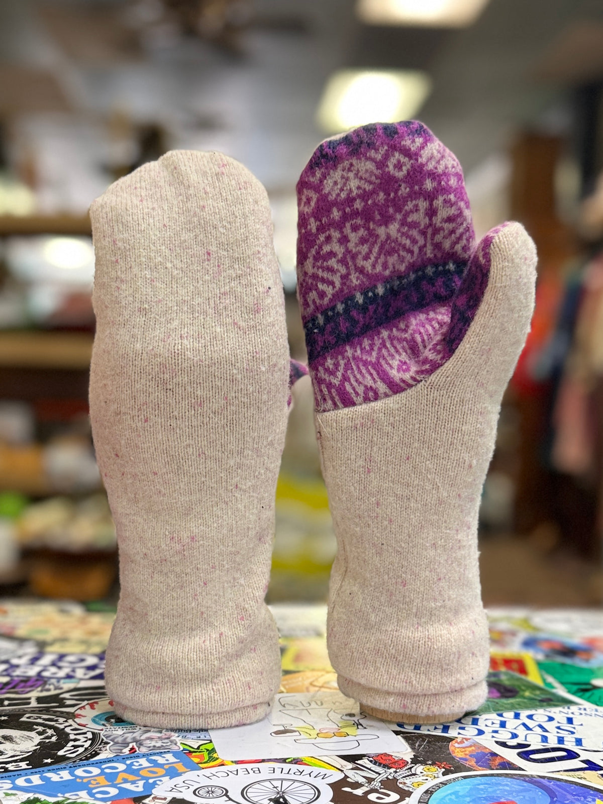 Reclaimed Wool Mittens