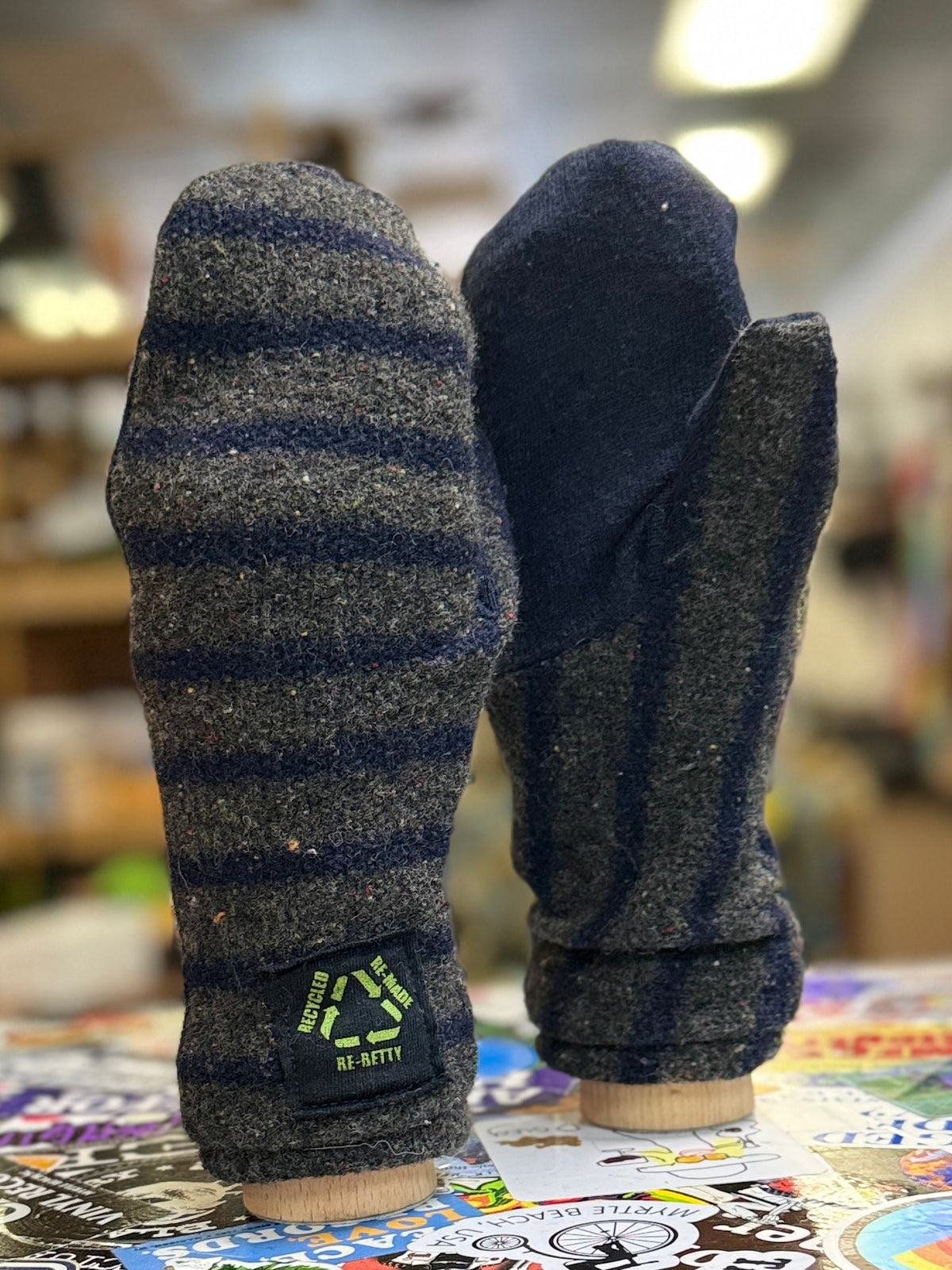 Reclaimed Wool Mittens