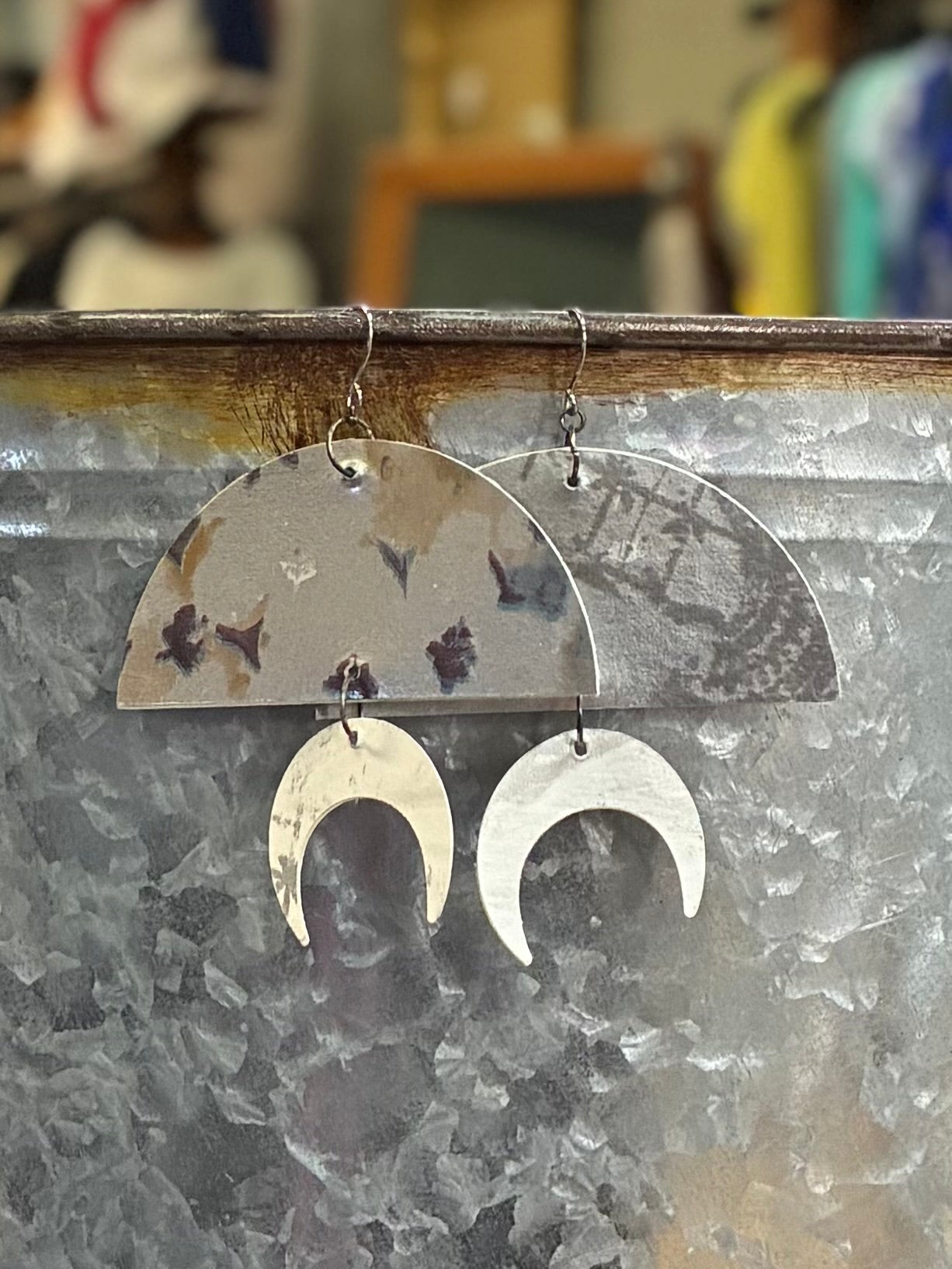 Arc & Orbit Wallpaper Earrings