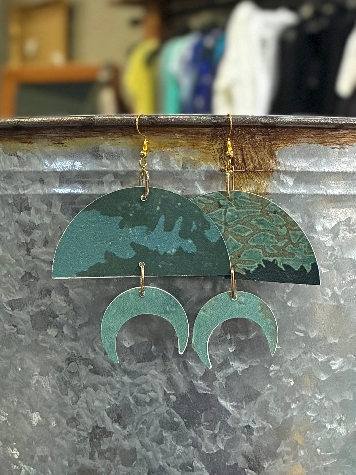 Arc & Orbit Wallpaper Earrings