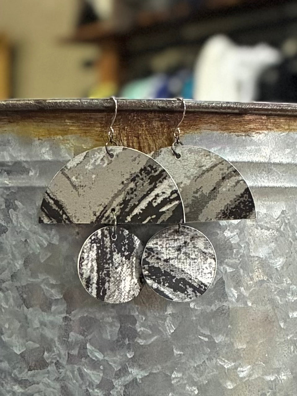 Arc & Orbit Wallpaper Earrings